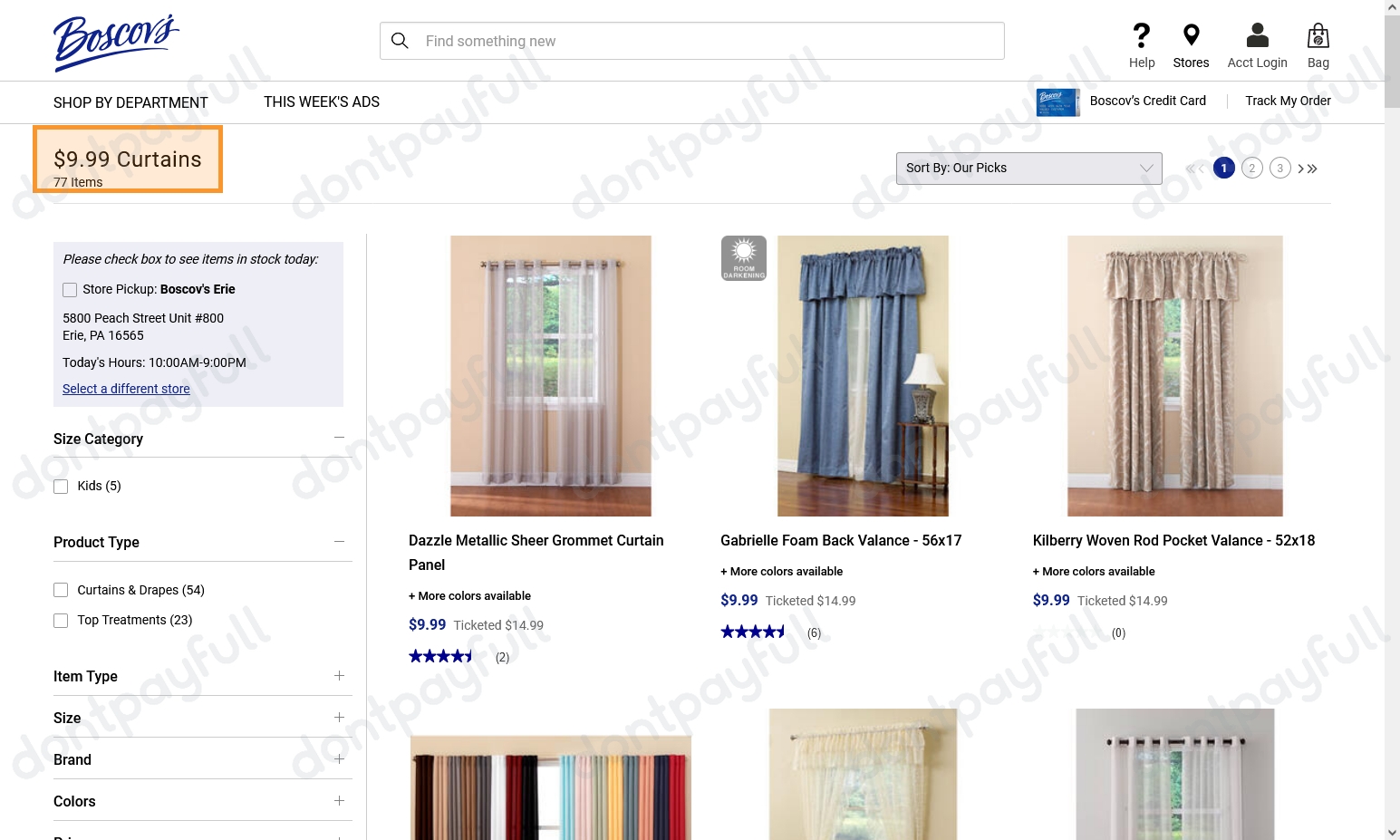 Boscov's Coupon Codes 70 OFF September 2024