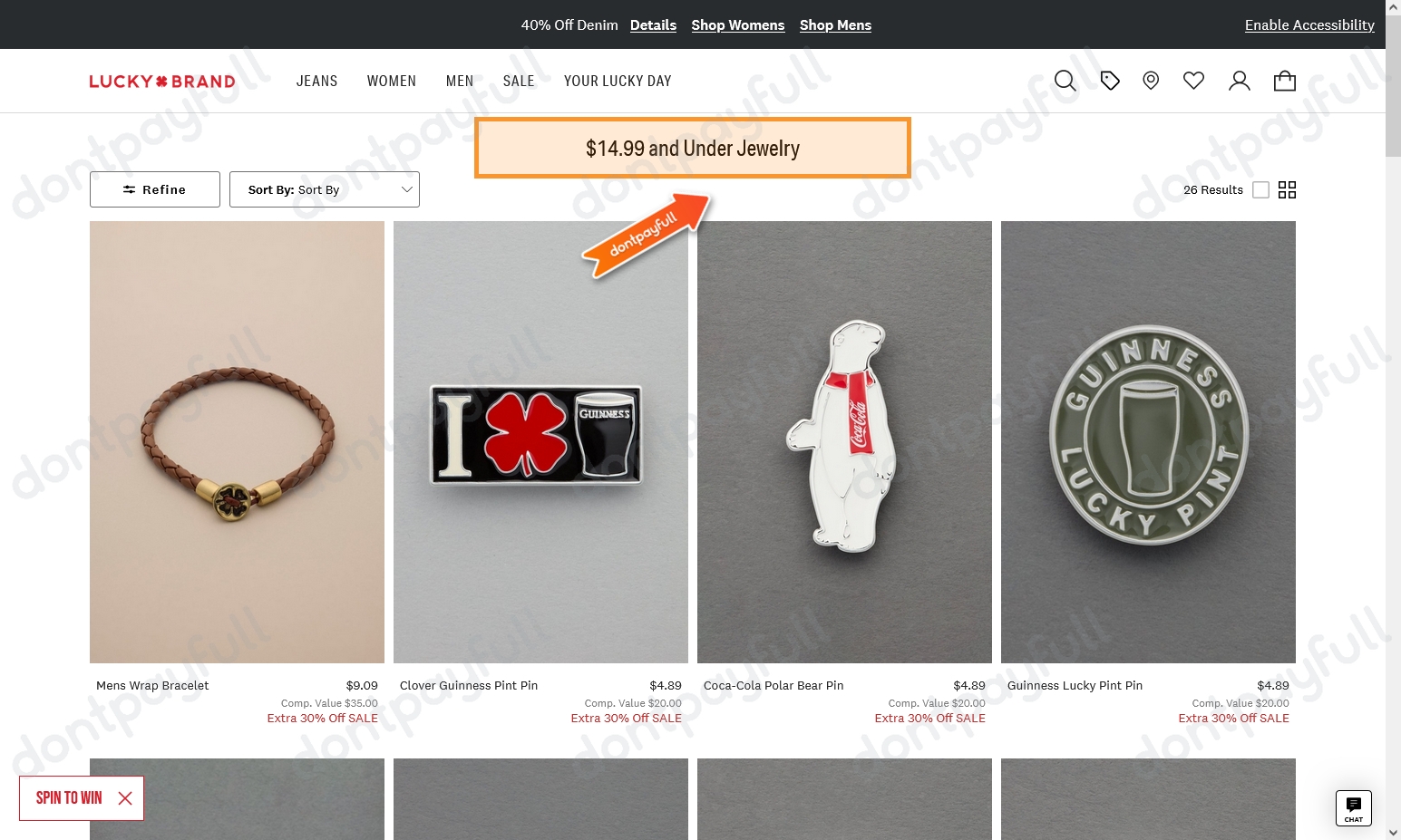 75 Off Lucky Brand Promo Code, Coupons July 2024