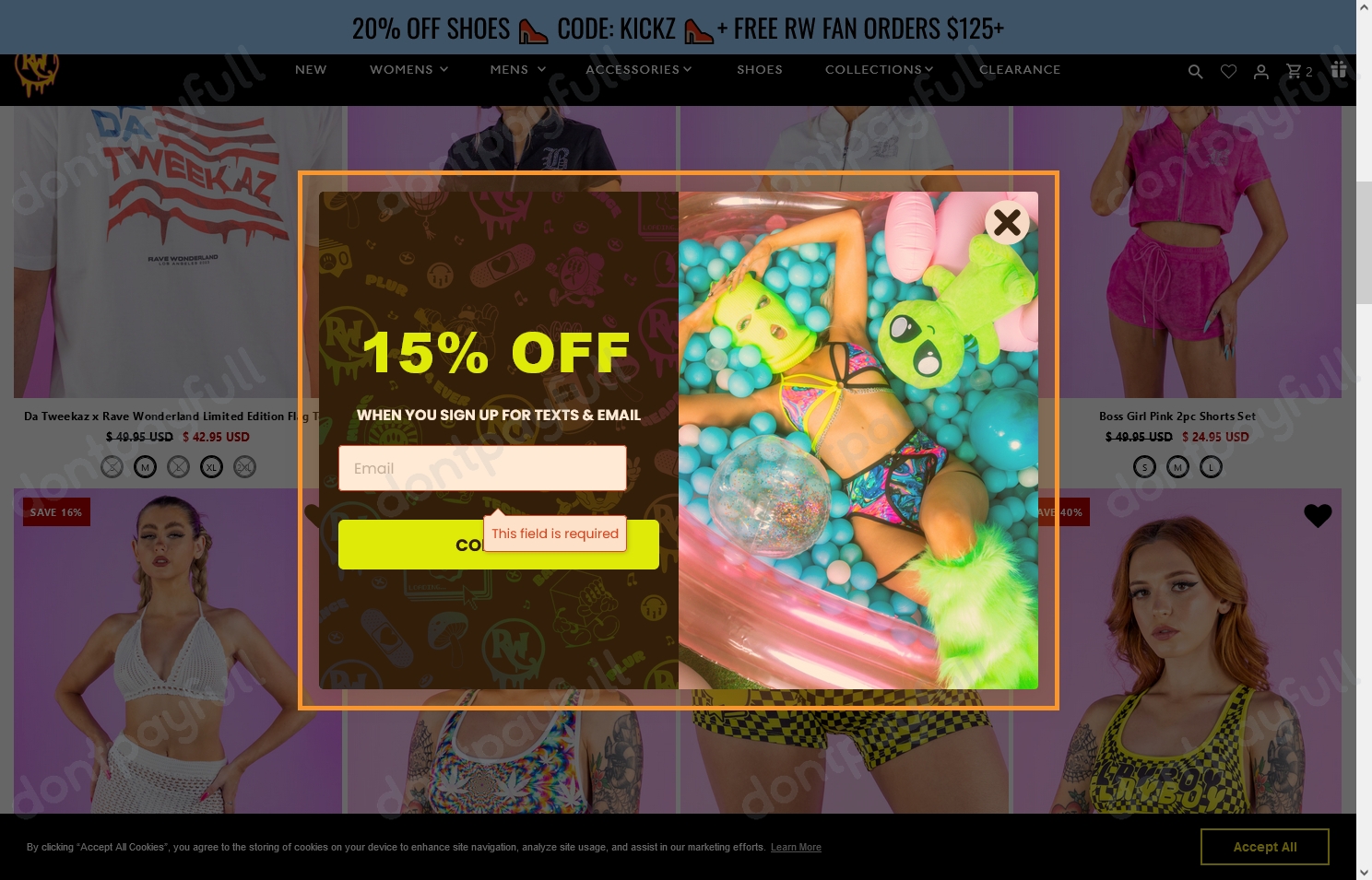 90 Off Rave Wonderland Discount Codes, September 2024