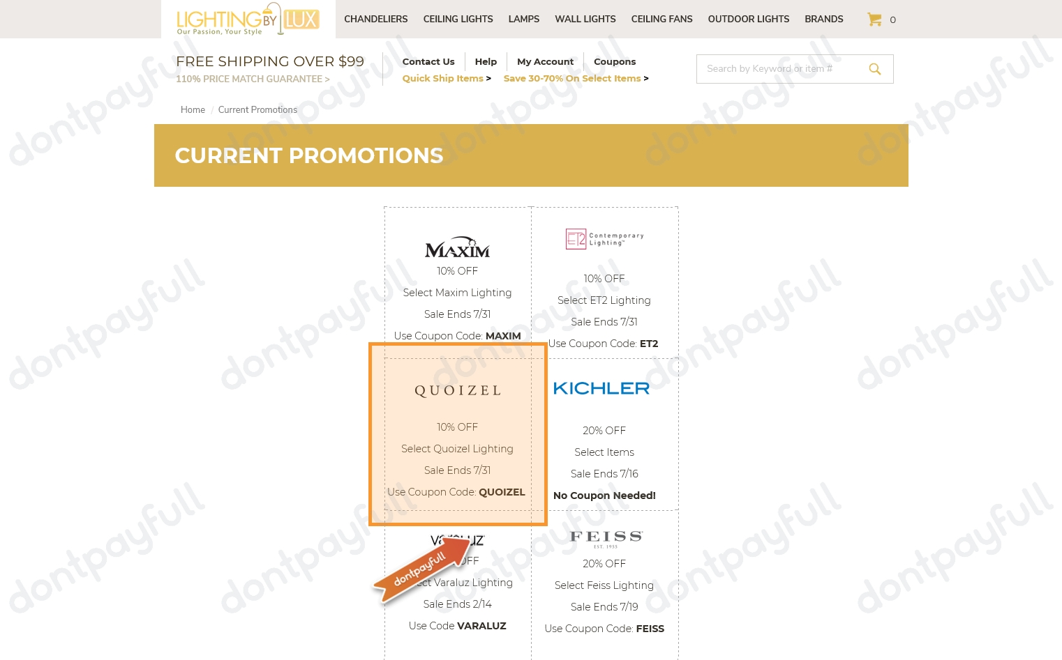 70 Off Lighting by Lux COUPON ⇨ (18 ACTIVE) July 2024