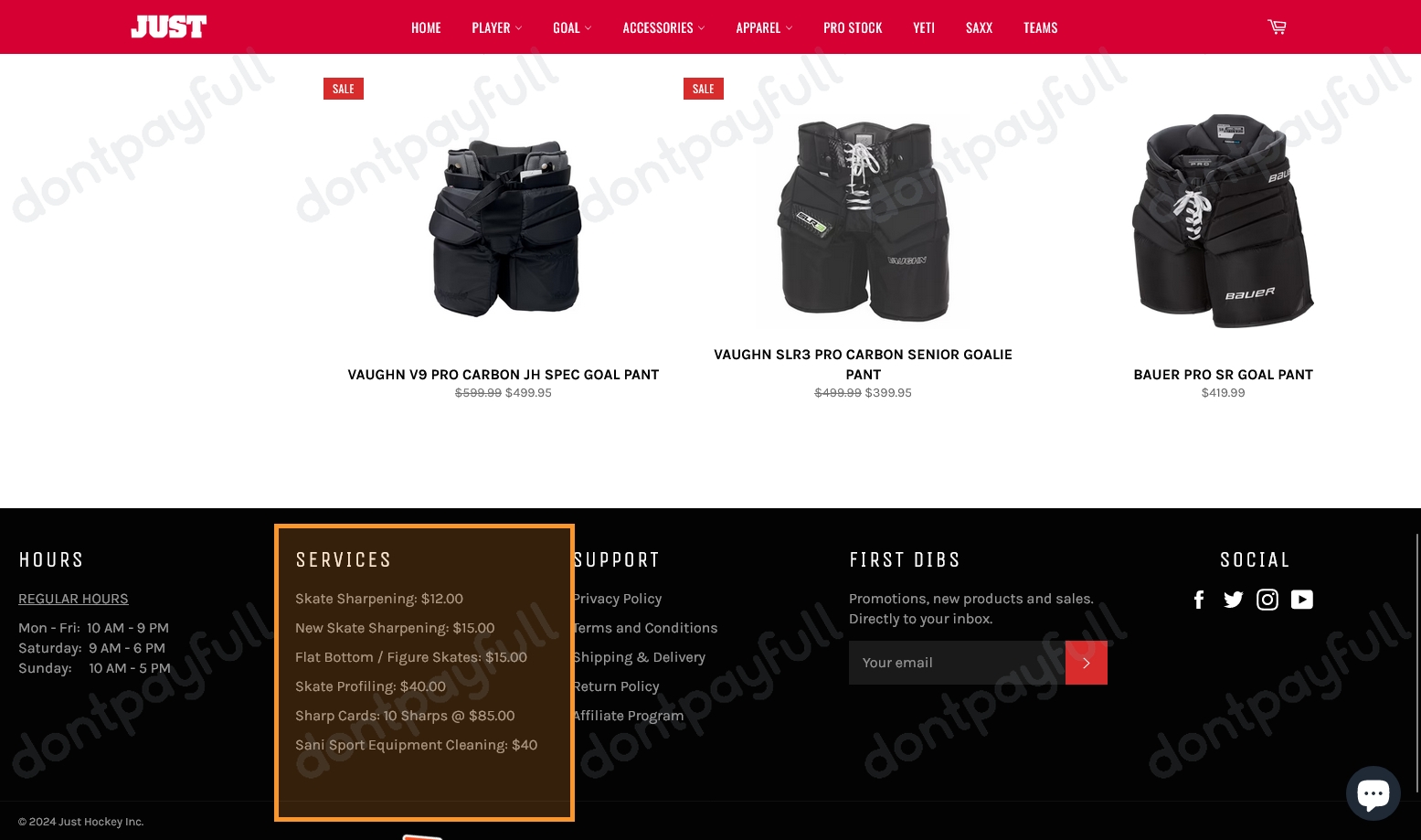 40 Off Just Hockey DISCOUNT CODES ⇨ August 2024