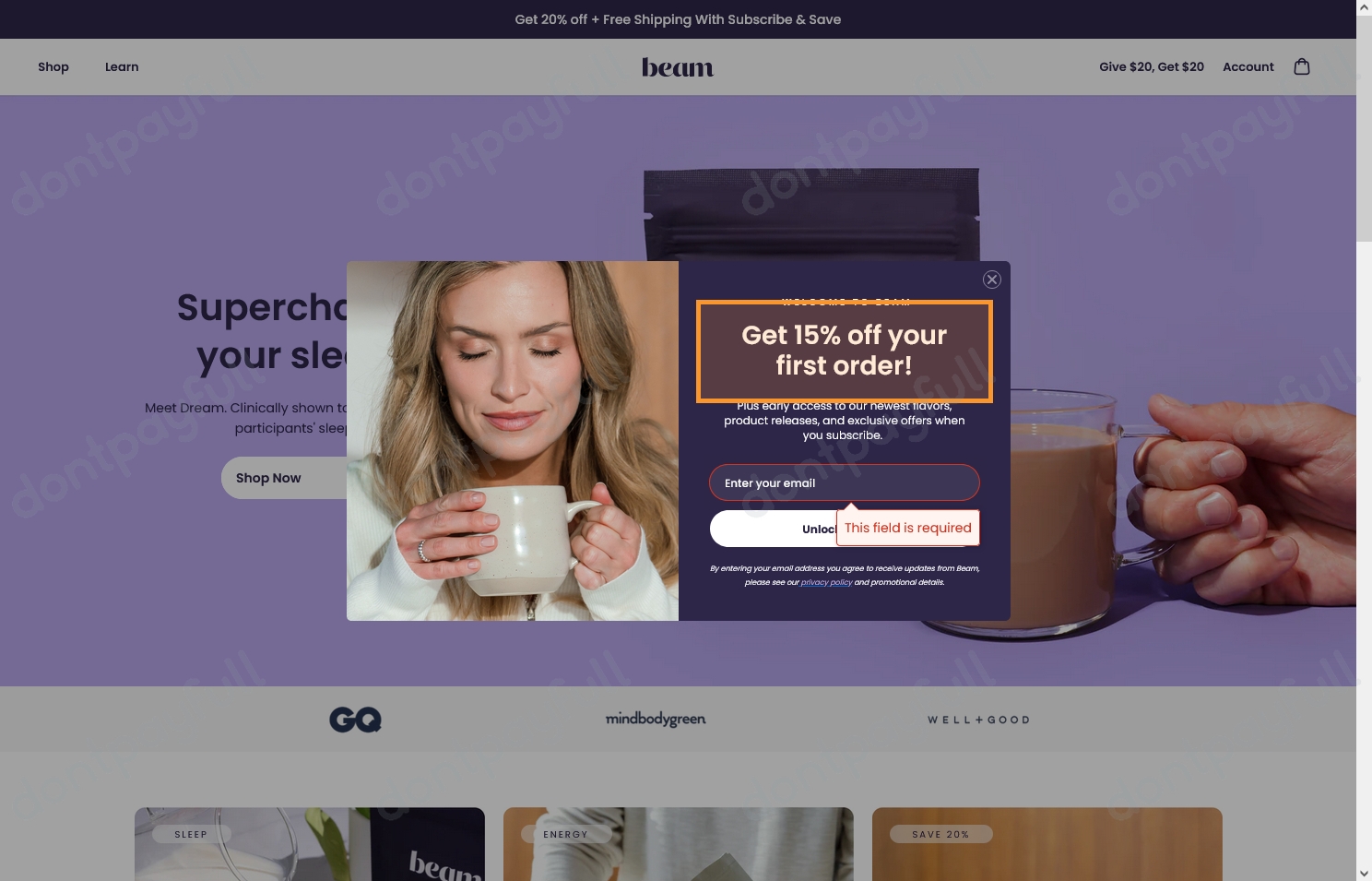 30 Off beam Discount Codes, Promo Codes Sep 2024