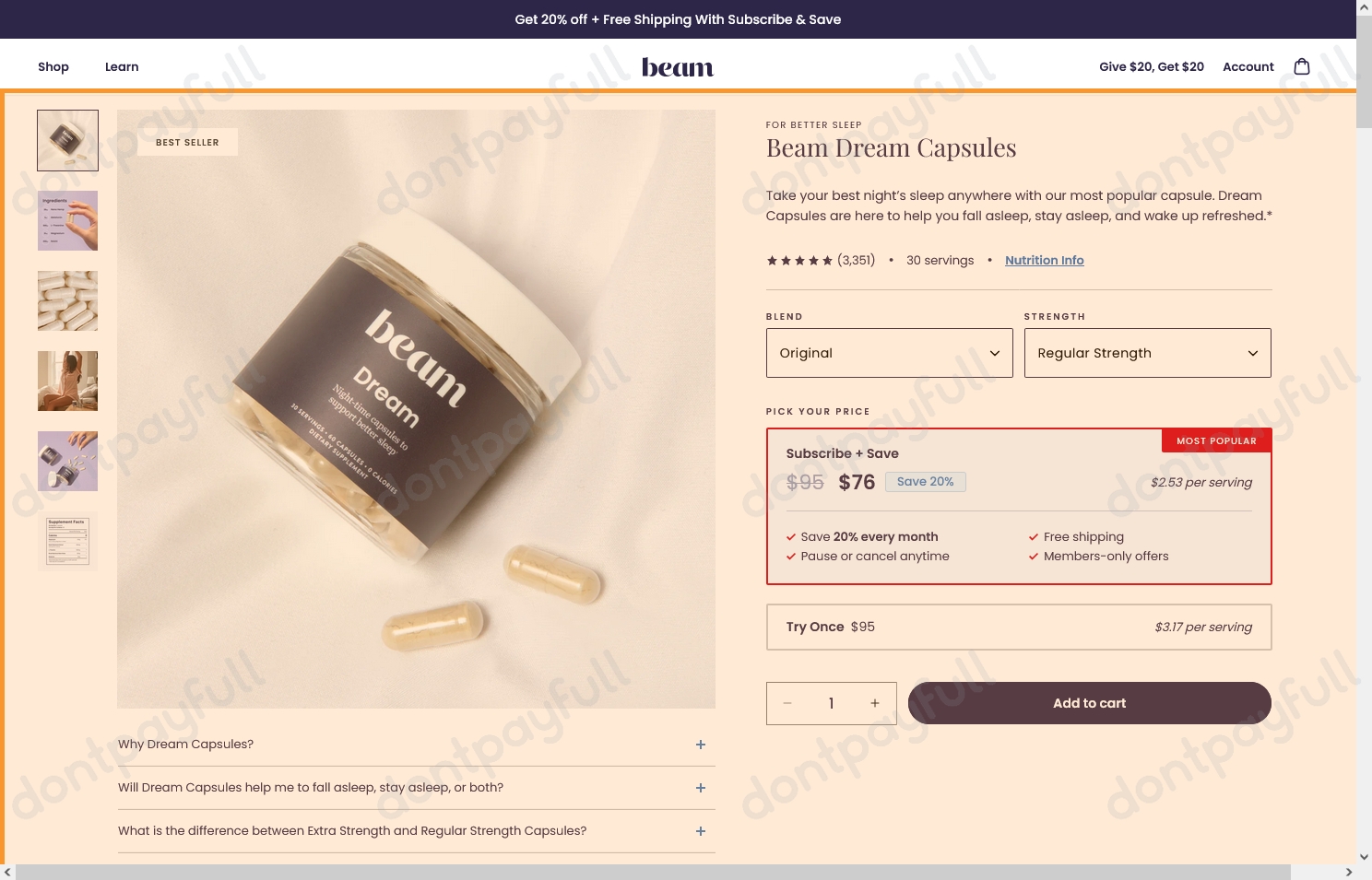 30 Off beam Discount Codes, Promo Codes August 2024