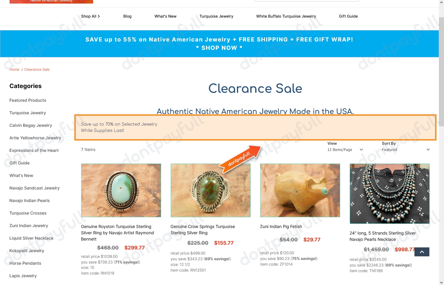 70 Off Treasure of the Southwest PROMO CODE May 2024