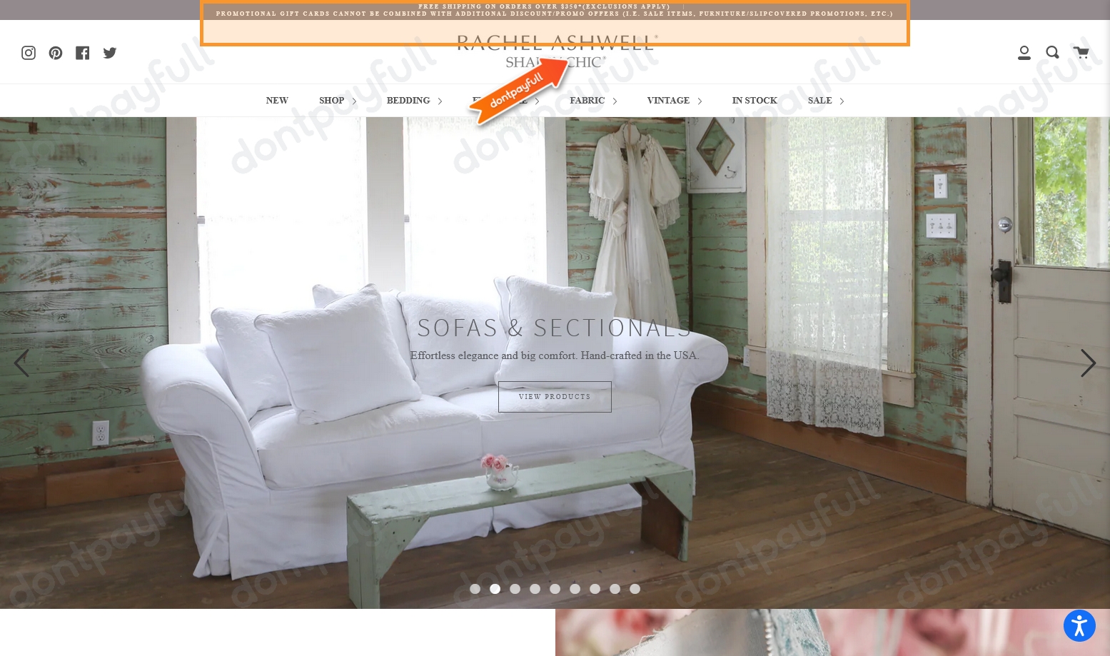 10 Off Shabby Chic DISCOUNT CODES September 2024