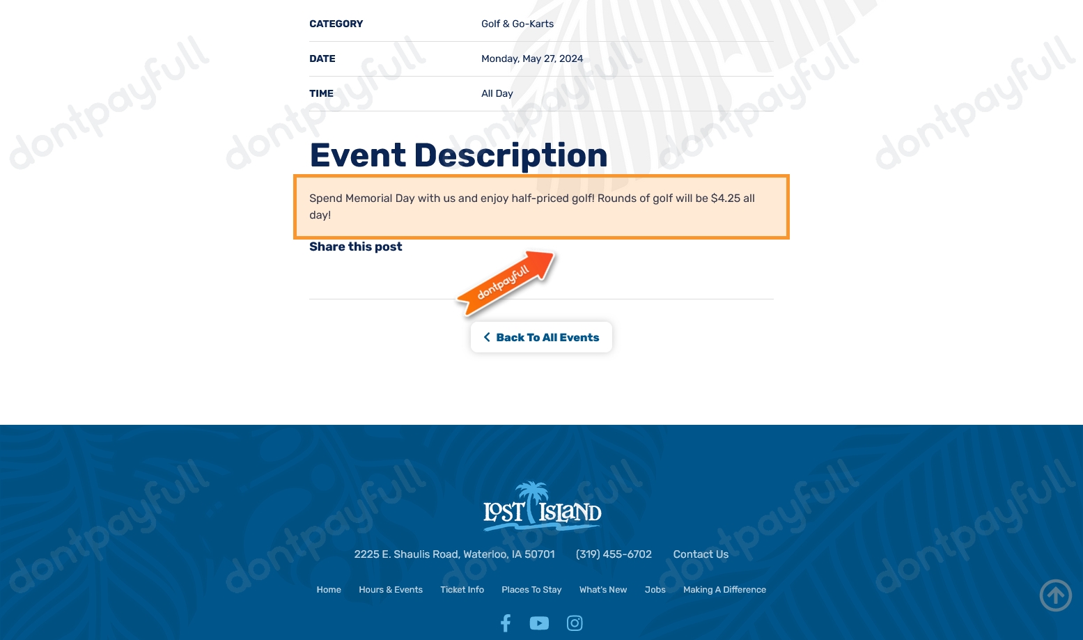 50 Off Lost Island Waterpark Discount Codes, August 2024