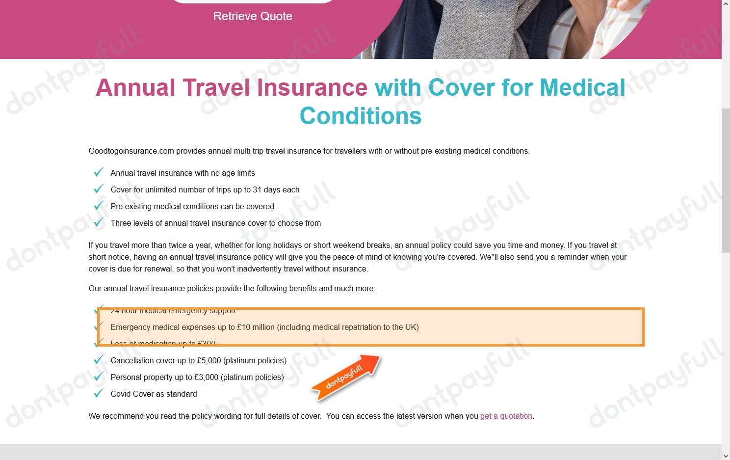 Go4less Insurance Good To Go Travel Insurance Coupons (20% Discount) 2024