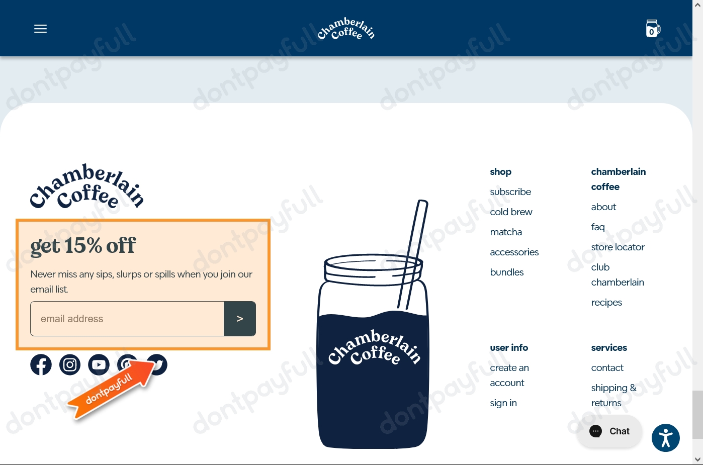 20 Off Chamberlain Coffee DISCOUNT CODE August 2024