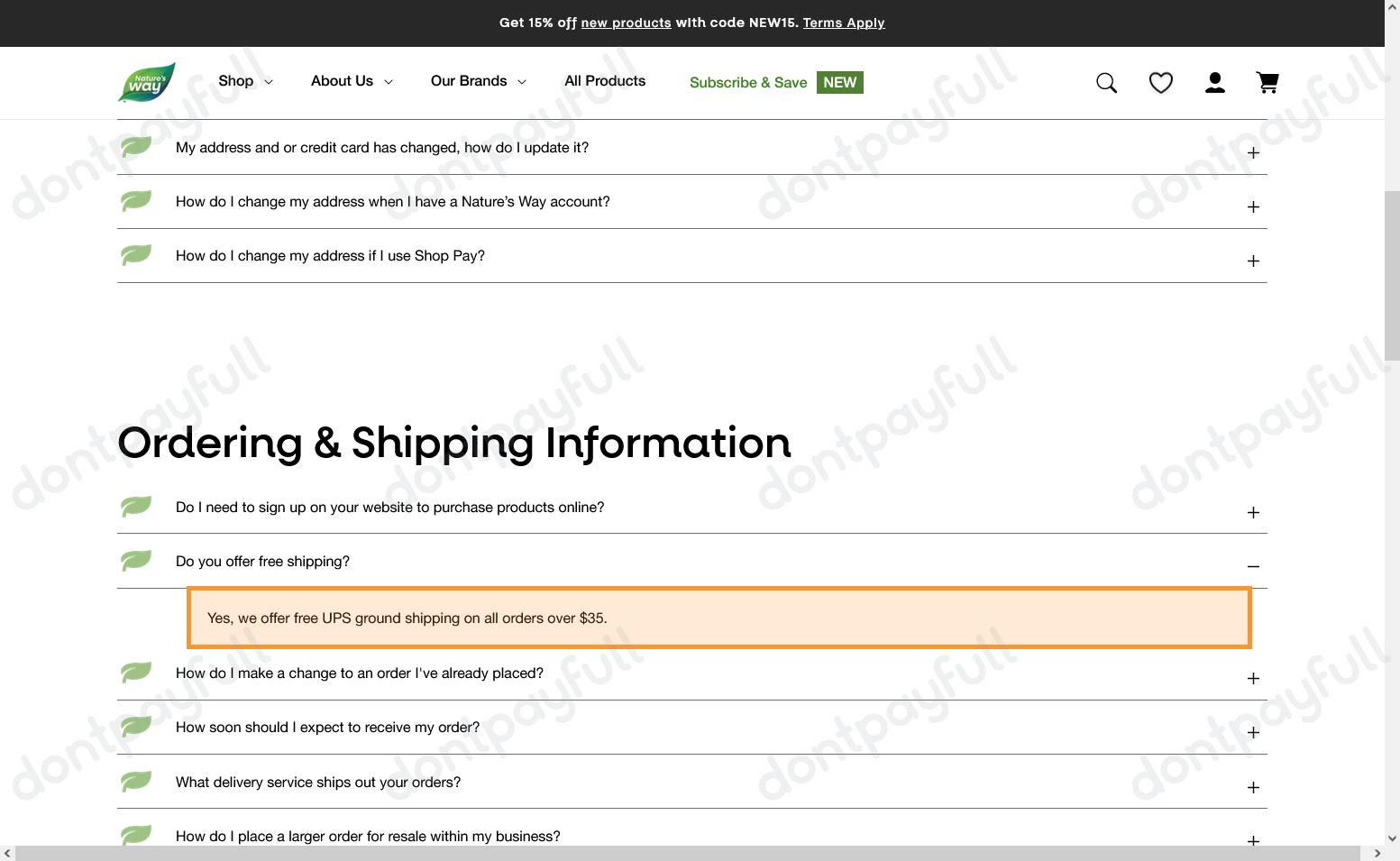 Nature's Way Coupons 70 Off Promo Code 2024