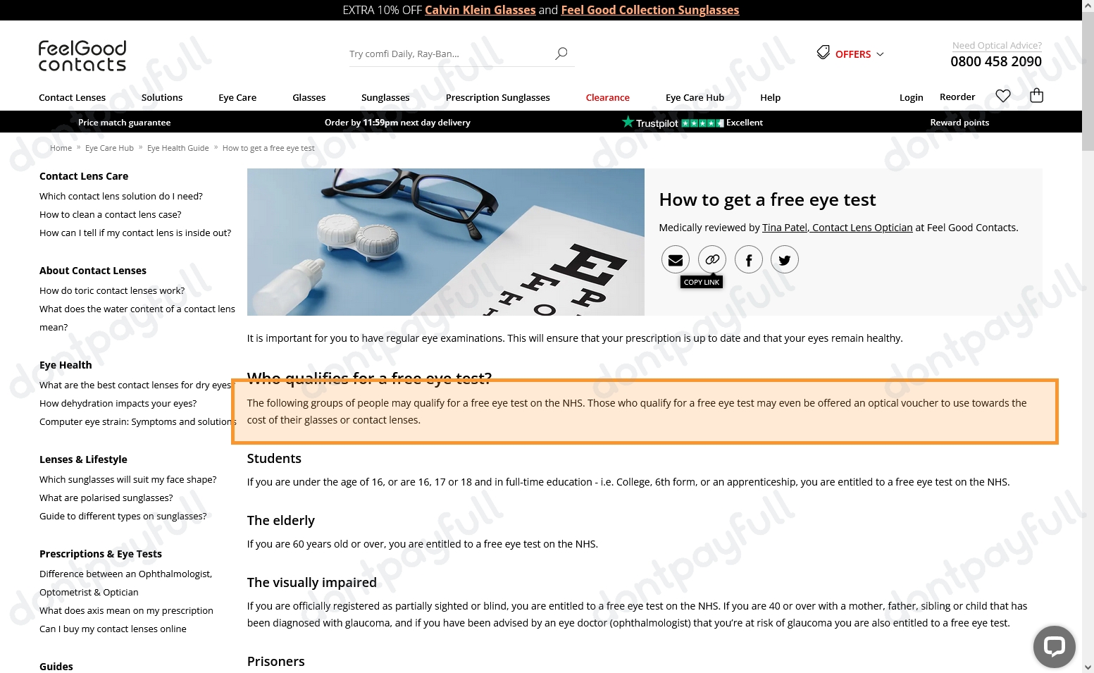 70% Off FeelGoodContacts Discount Codes, November 2024