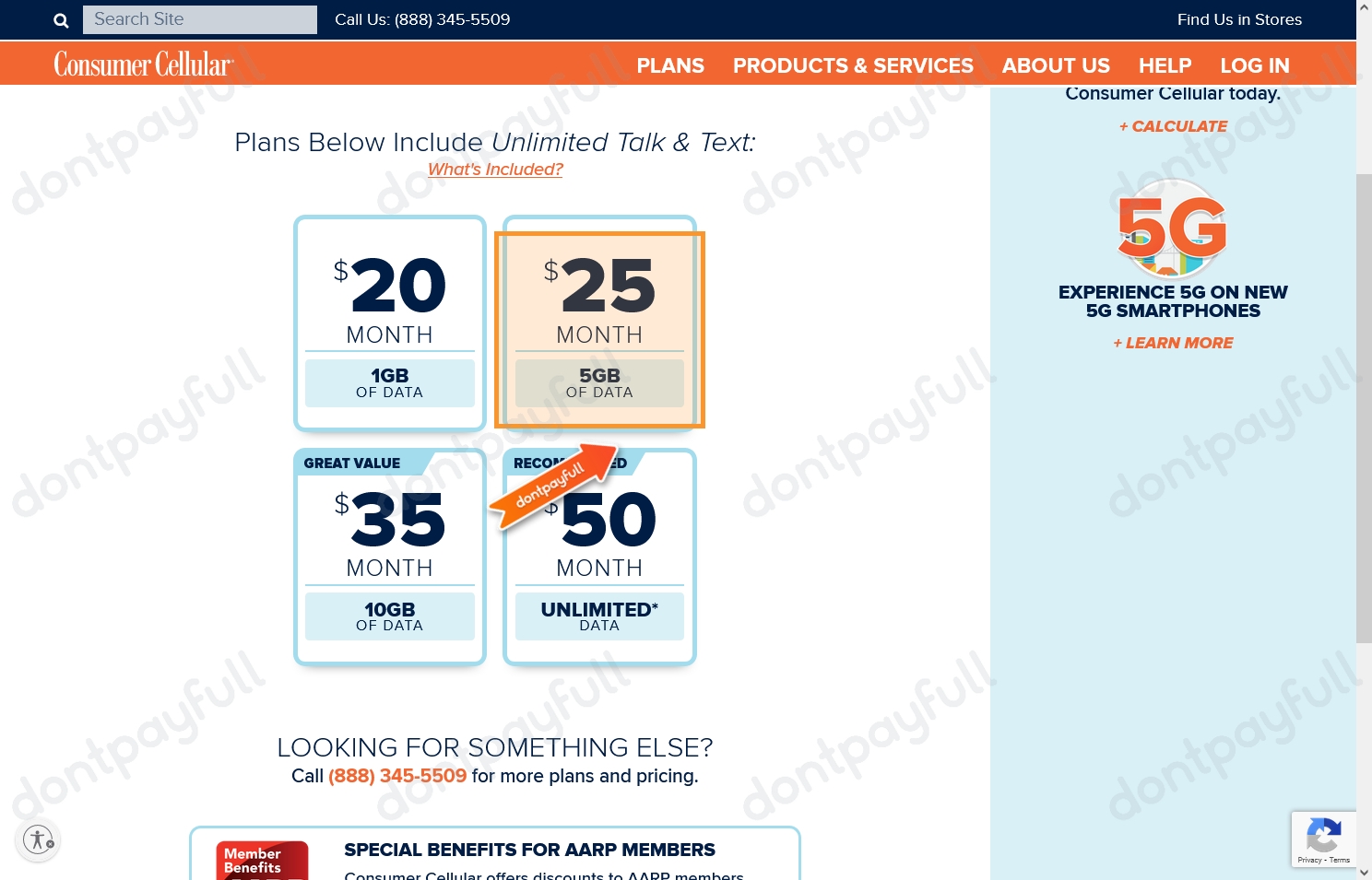 5 Off Consumer Cellular Promo Code, Discount Codes