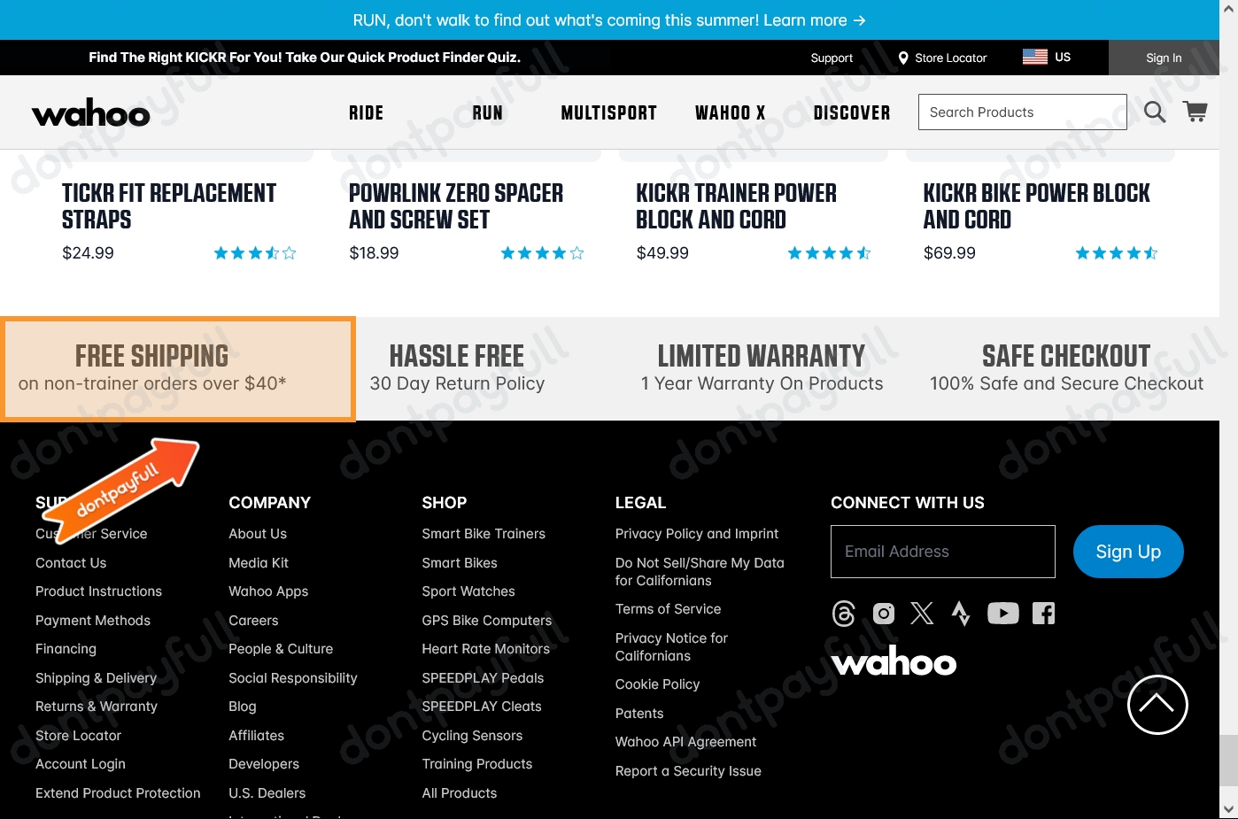 Wahoo Fitness Discount Codes 20 OFF September 2024