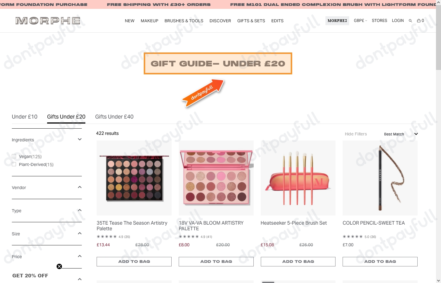 70 Off Morphe Discount Codes (34 Active) August 2024