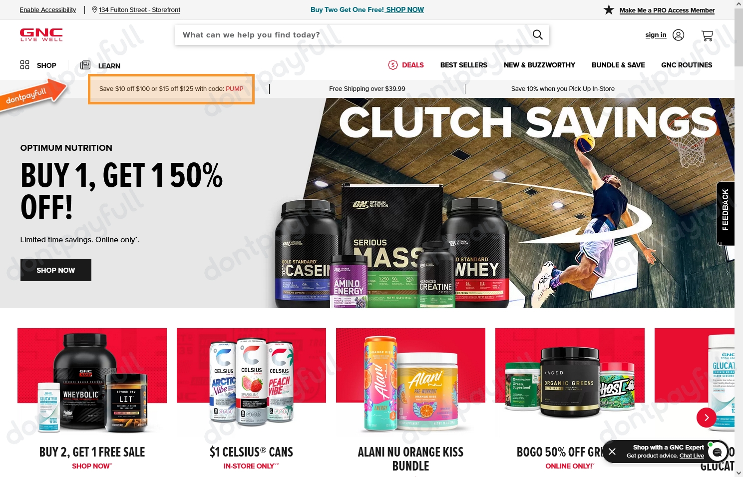 90 Off GNC Promo Code, Coupon Codes July 2024