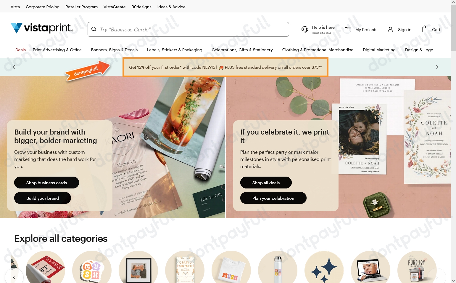 Vistaprint Australia Discount Codes 40 OFF Sept. 2024