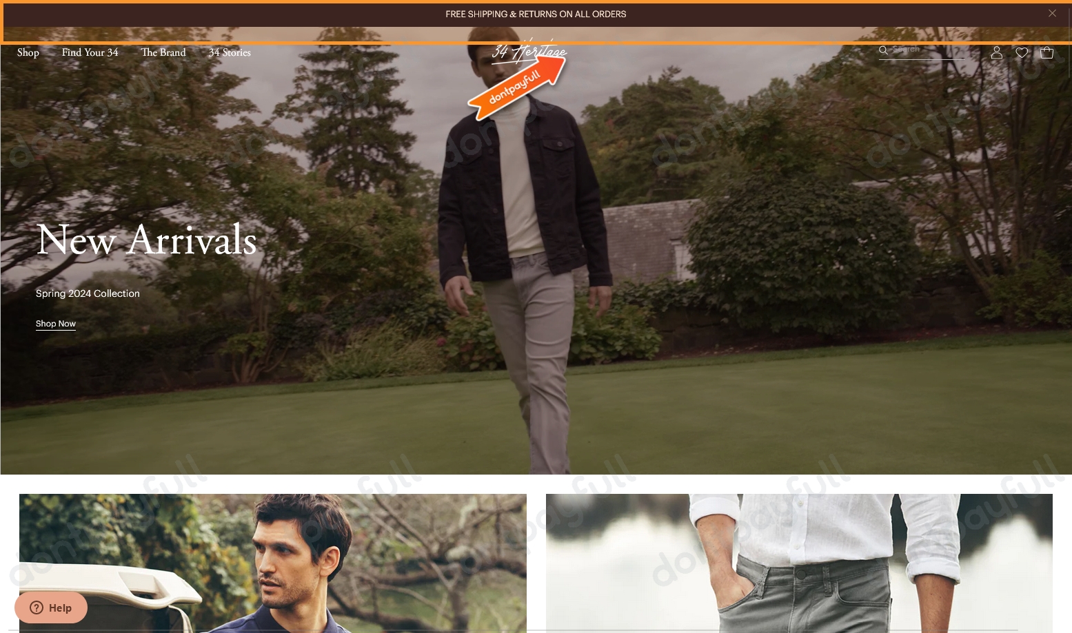 50 Off 34 Heritage COUPON CODES ⇨ September 2024