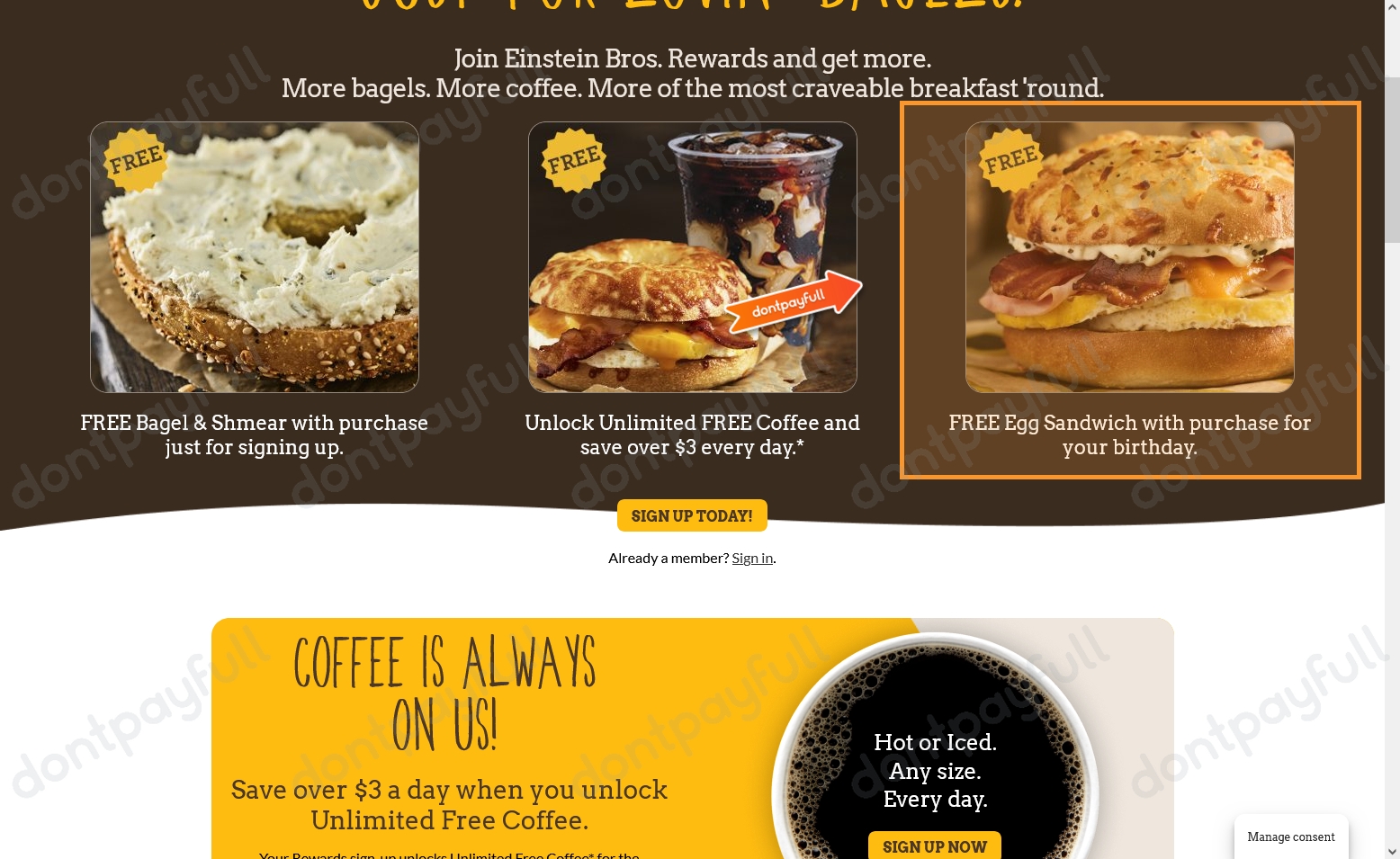 50 Off Einstein Bros. Bagels Coupons, Coupon Codes 2024