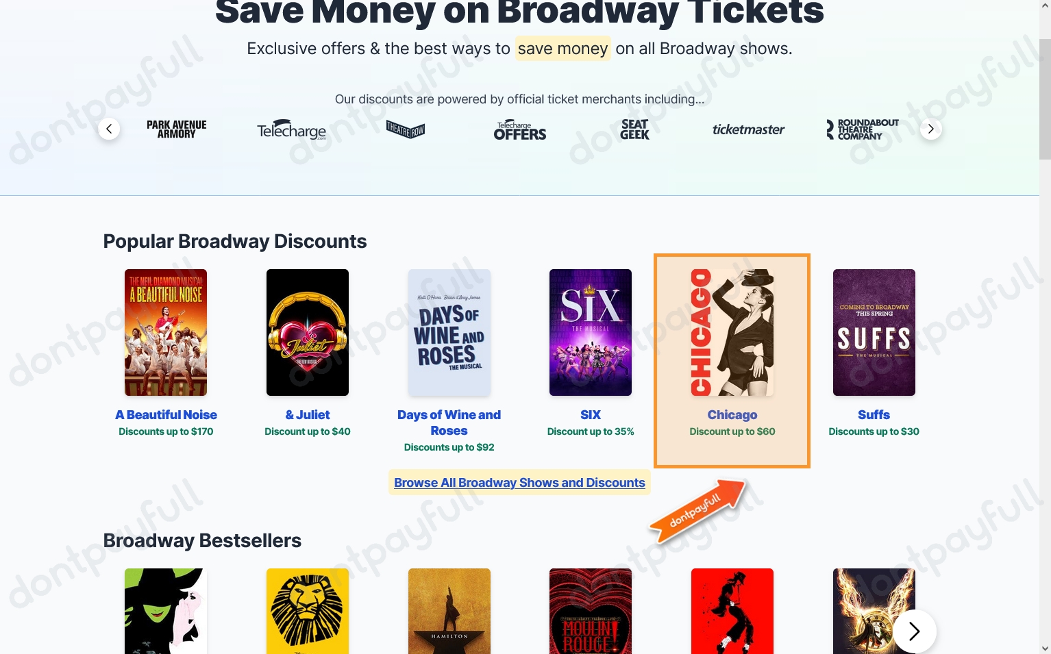 50 Off BroadwayBox Discount Codes December 2024
