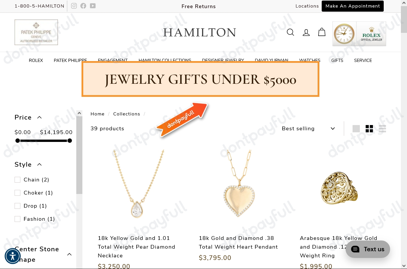 70 Off Hamilton Jewelers Discount Codes, September 2024