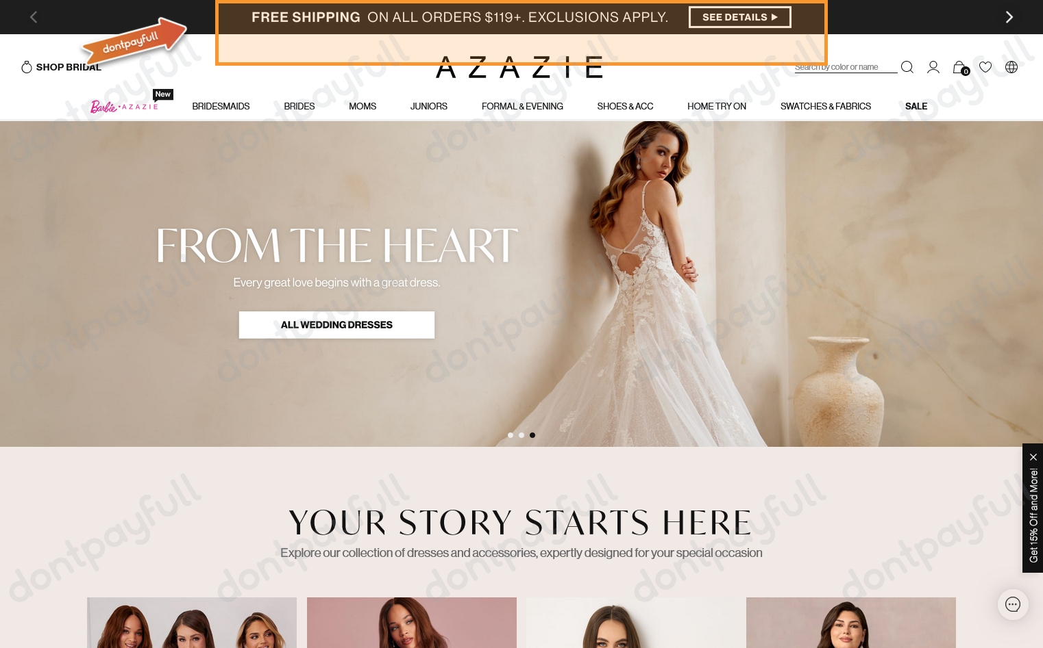 Azazie Promo Code 2025