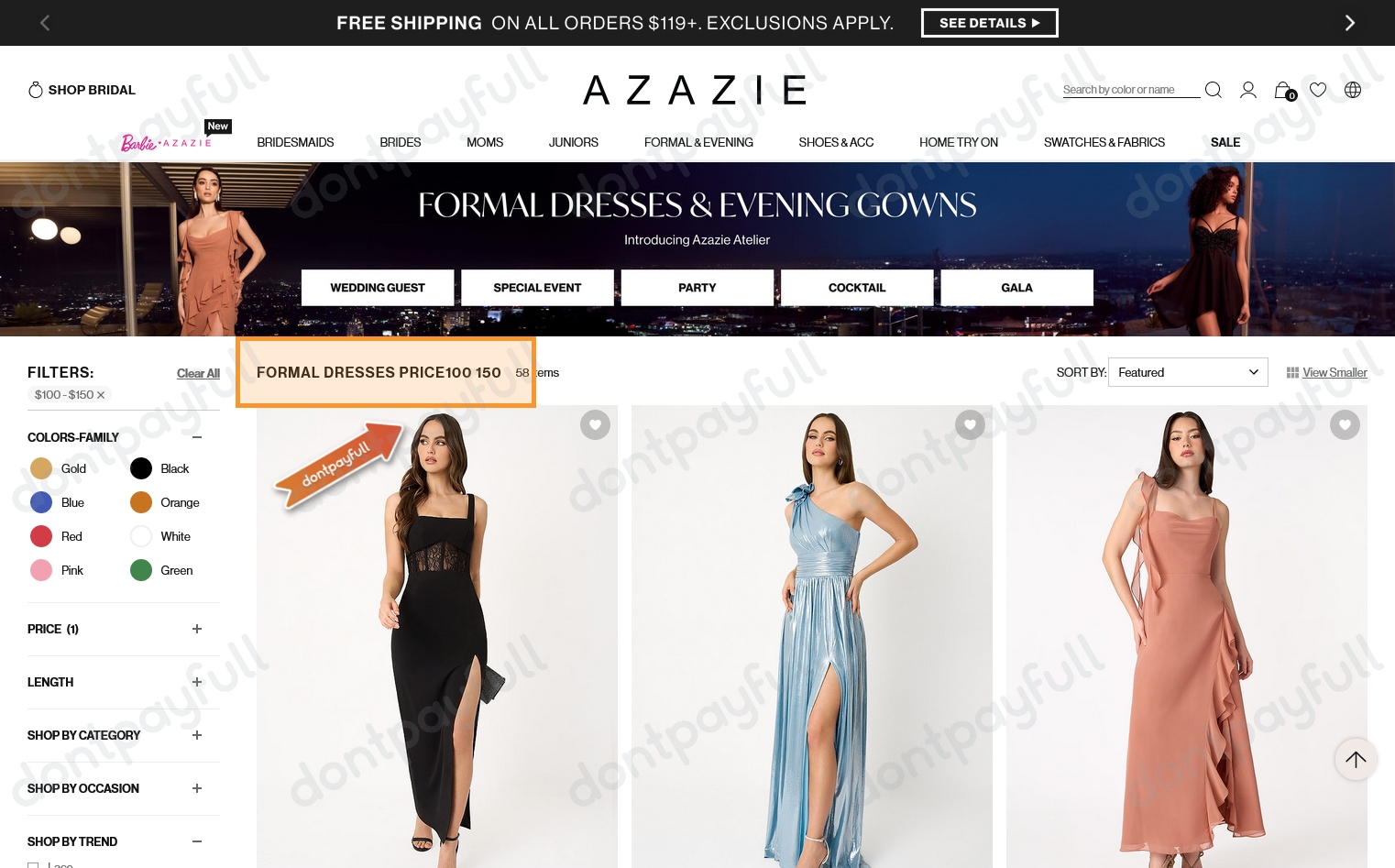 Azazie Coupon Codes 85 Off Discount Codes Dec. 2024