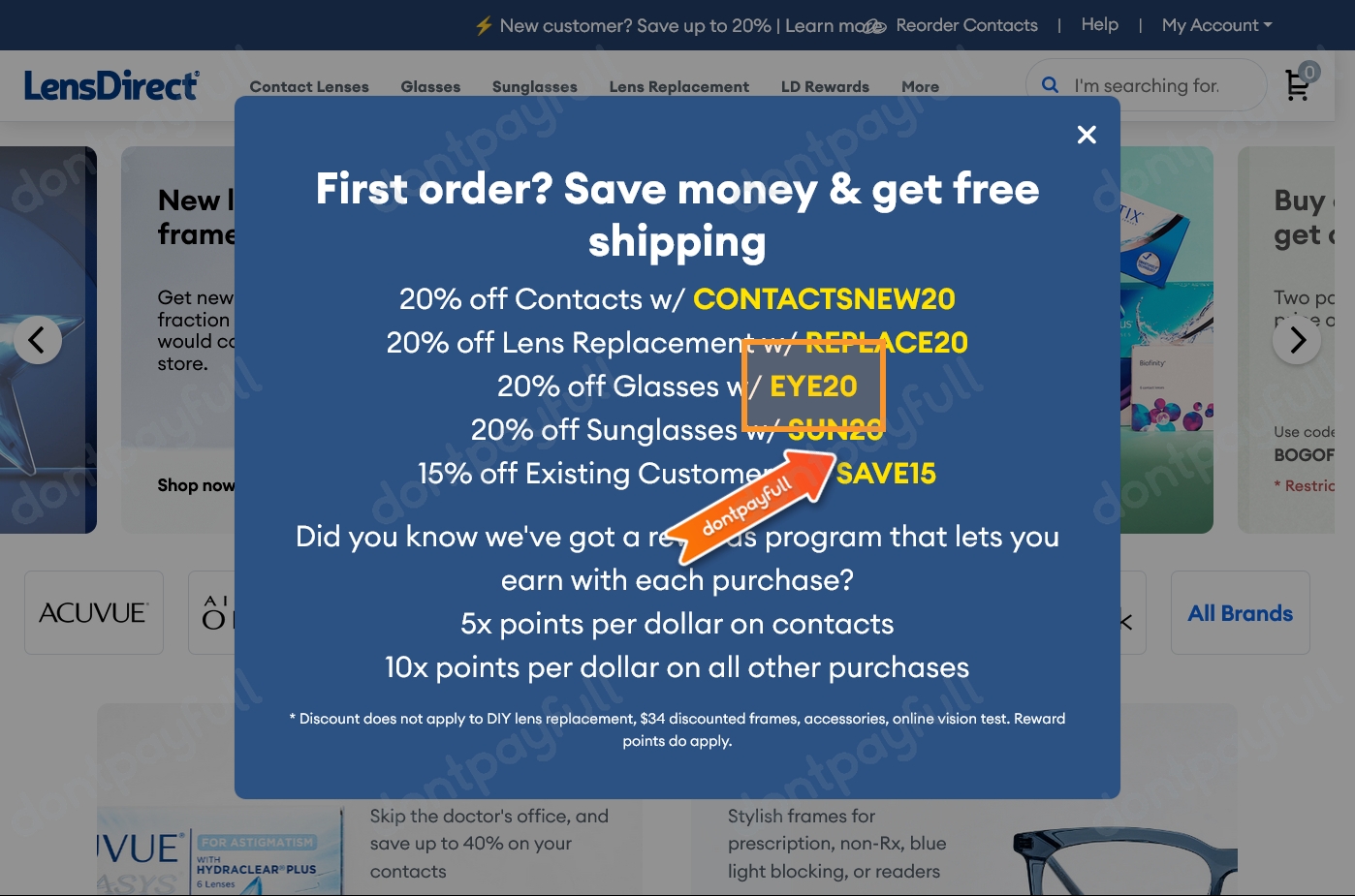 50 Off LensDirect Promo Codes, Coupon Codes Oct 2024