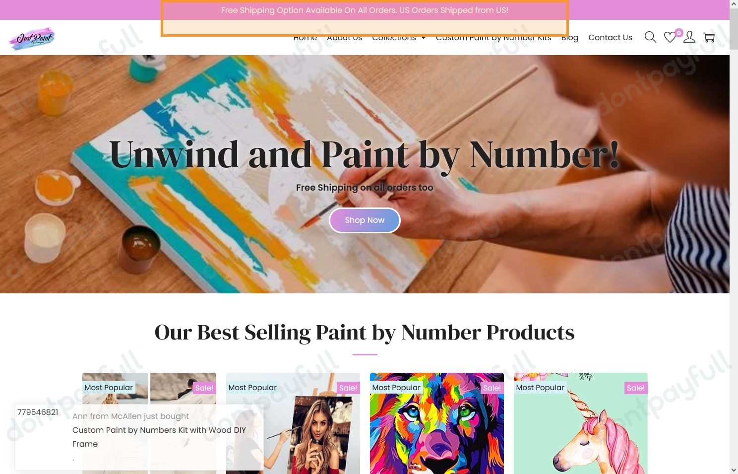 Just Paint by Number Coupons 10 Off Promo Code 2024