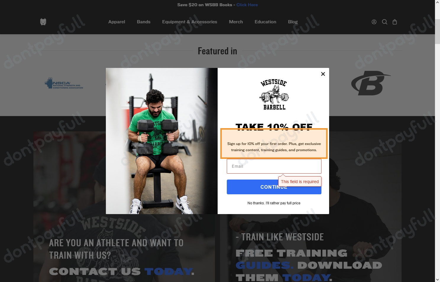 70 Off Westside Barbell DISCOUNT CODES, October 2024