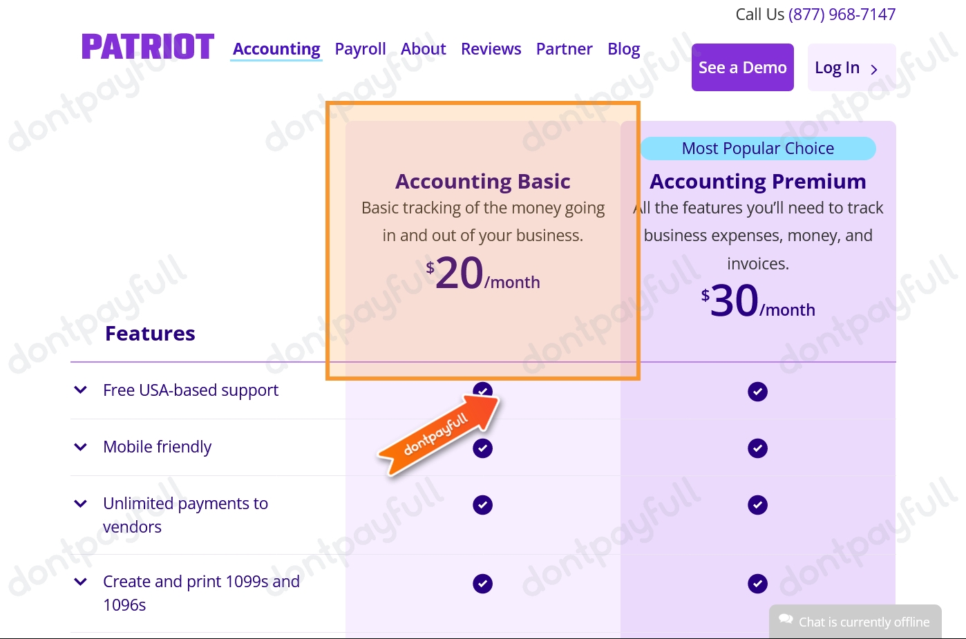 11 Patriot Software Promo Codes, Coupon Codes Aug 2024