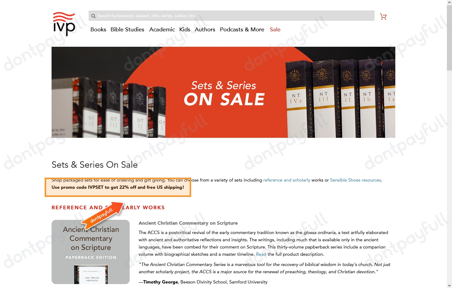 85 Off InterVarsity Press Coupon Codes, September 2024