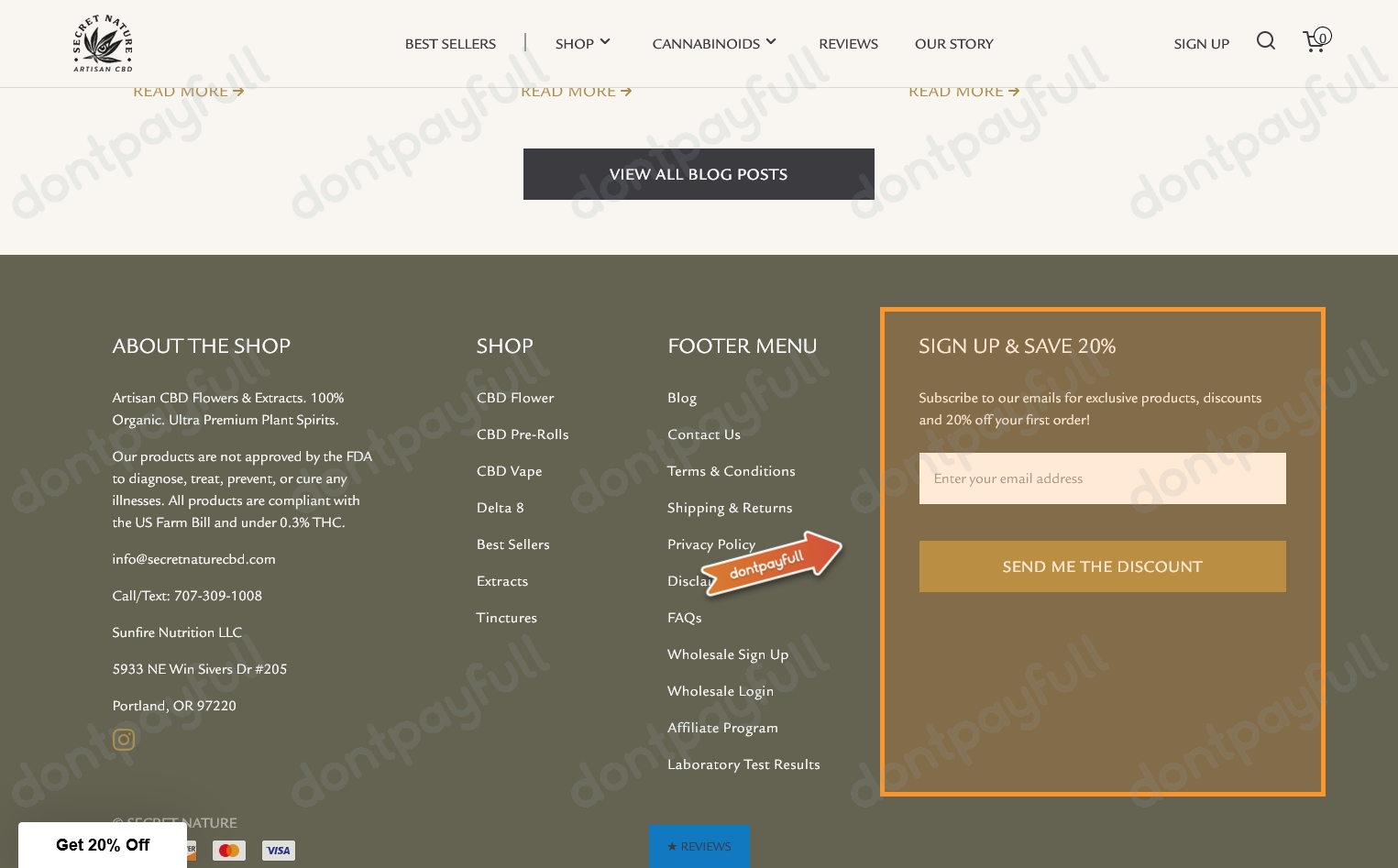 30 Off Secret Nature Discount Code, Coupons July 2024