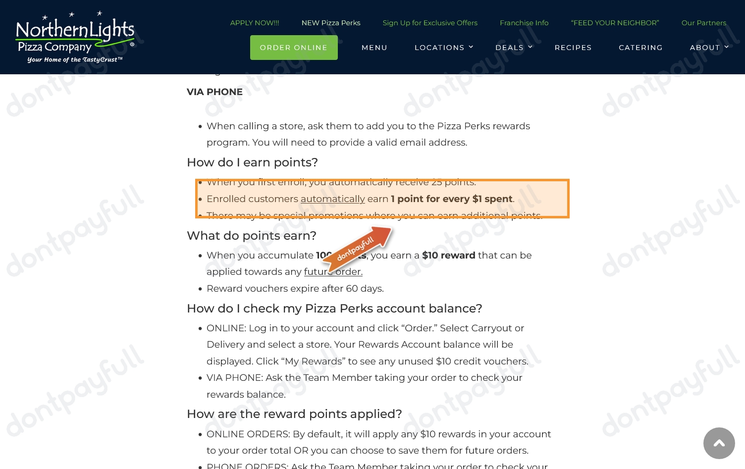 7 Northern Lights Pizza Company Coupon Codes, Coupons