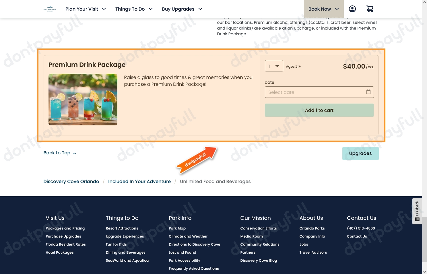 40 Off Discovery Cove PROMO CODES ⇨ October 2024