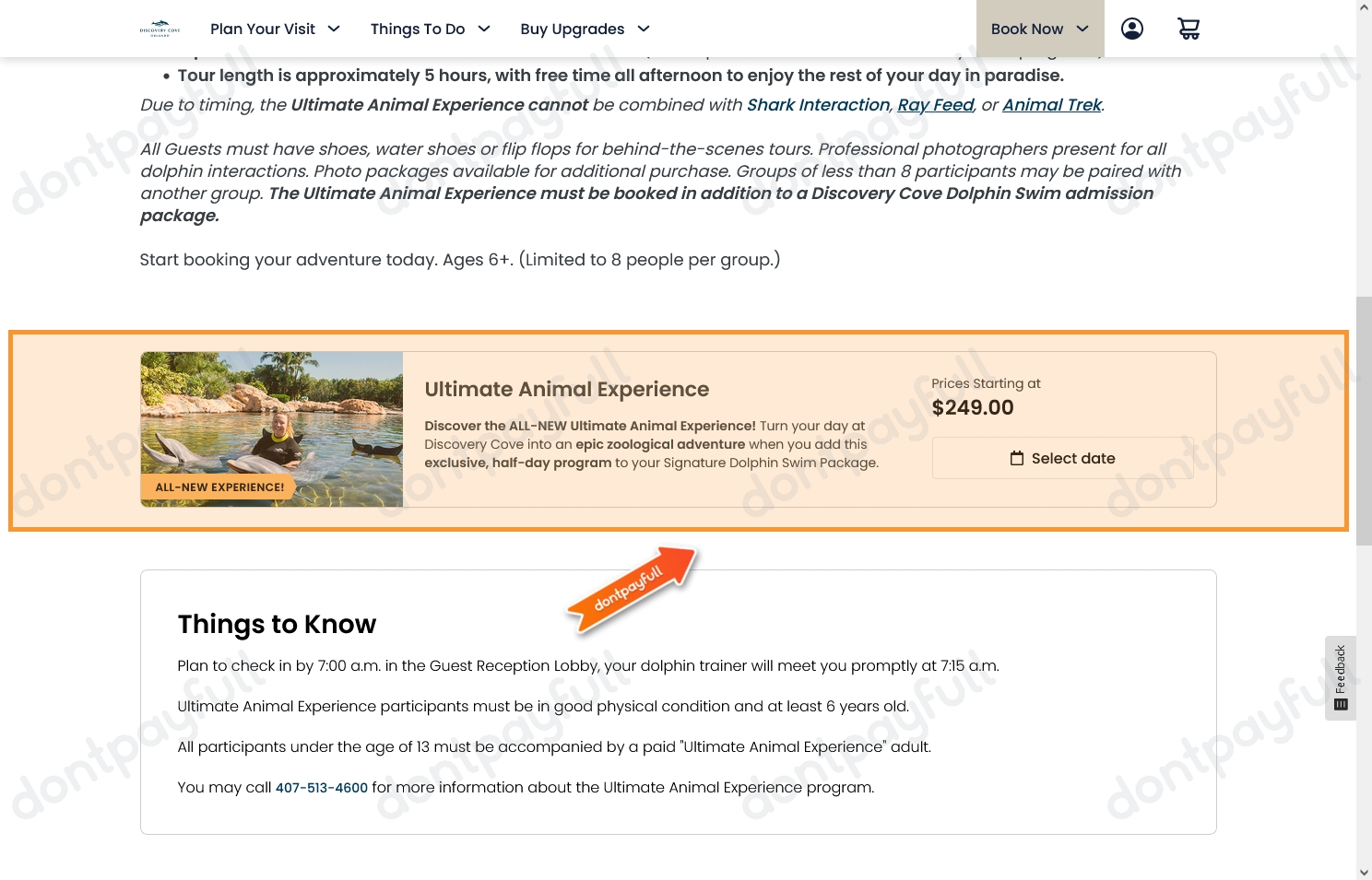 50% Off Discovery Cove Promo Codes - December 2024