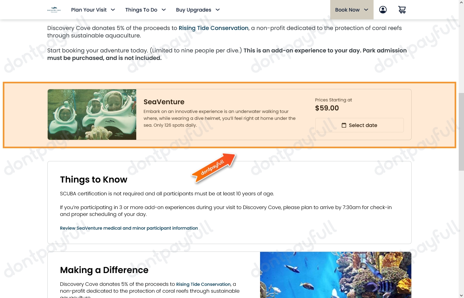 50% Off Discovery Cove Promo Codes - December 2024