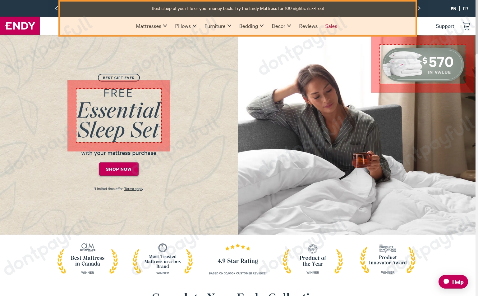 60 Off Endy Promo Codes, Discount Codes August 2024