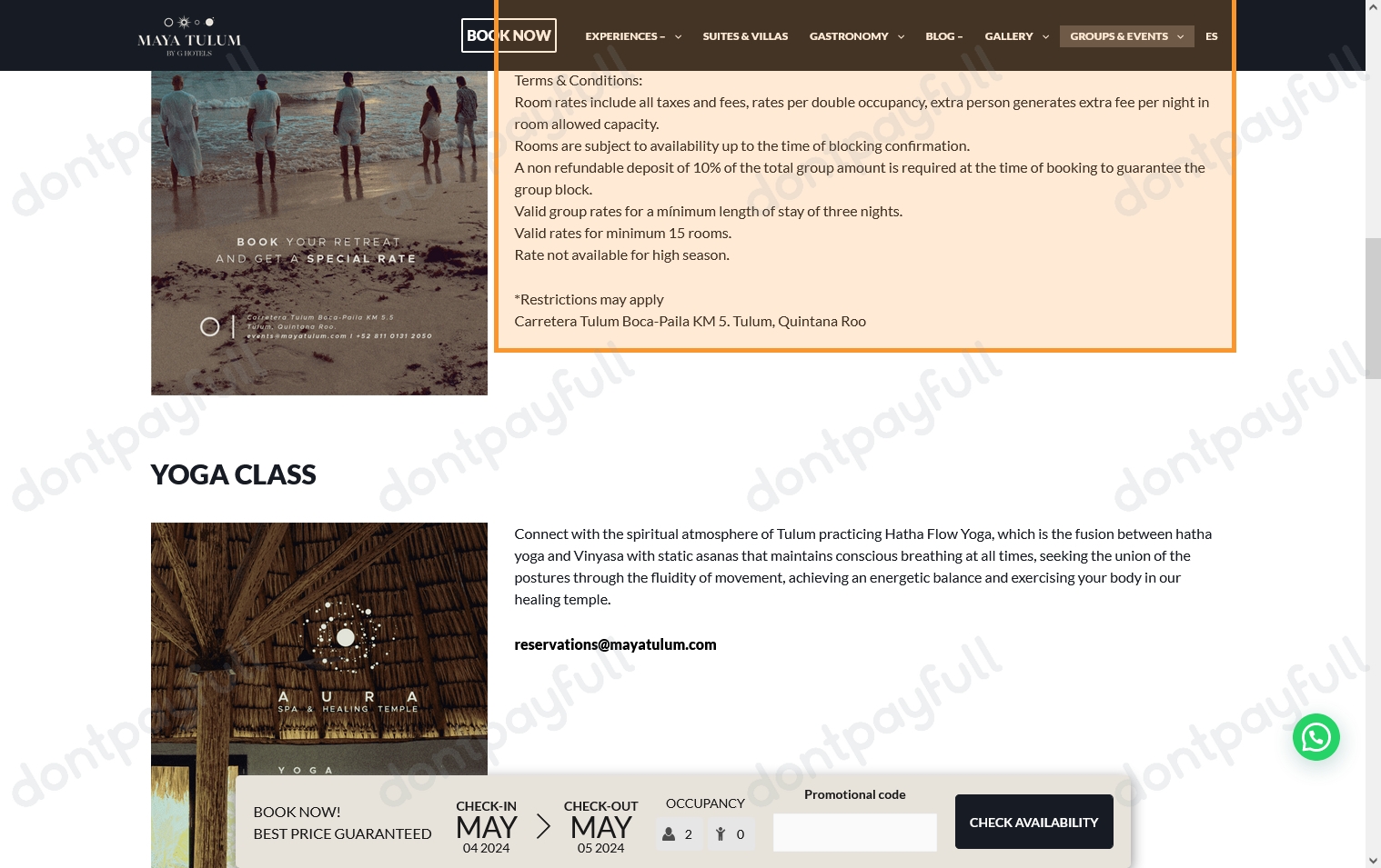 Maya Tulum Coupons June 2024 Coupon, Promo Codes