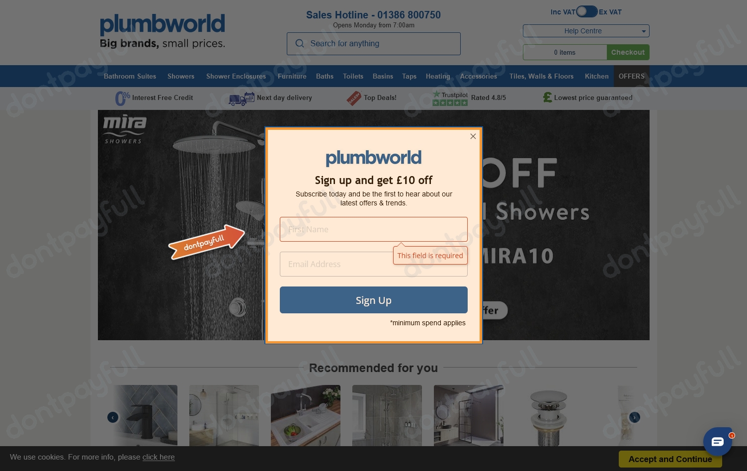 65 Off Plumbworld Discount Code (29 Active) July 2024