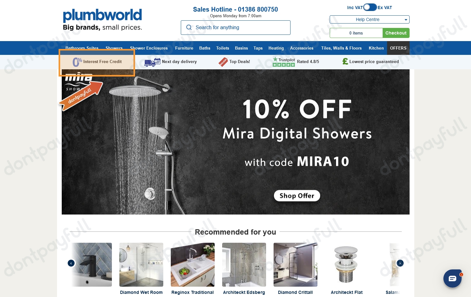 Plumbworld Discount Codes 10 OFF September 2024