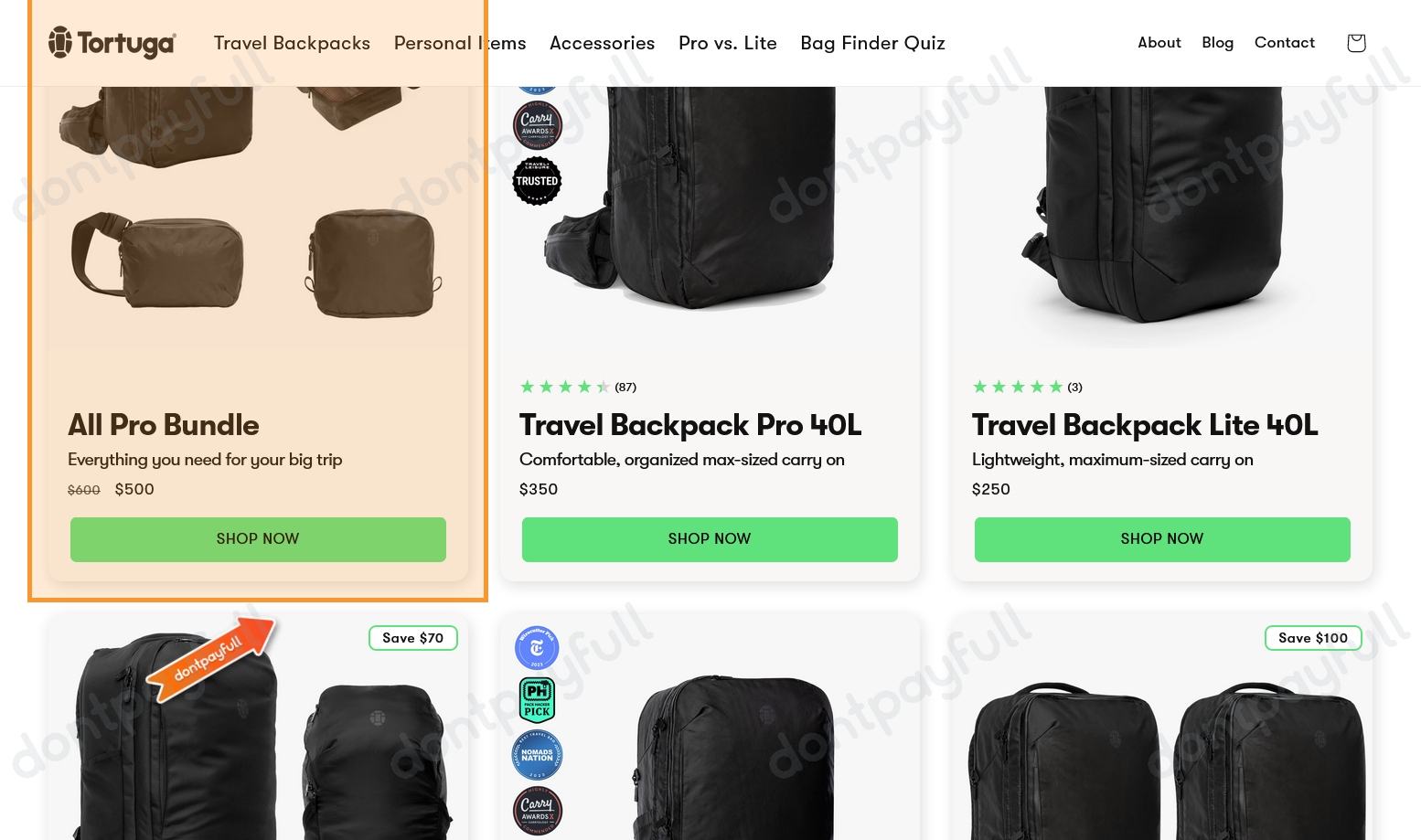 50 Off Tortuga Backpacks DISCOUNT CODE ⇨ June 2024