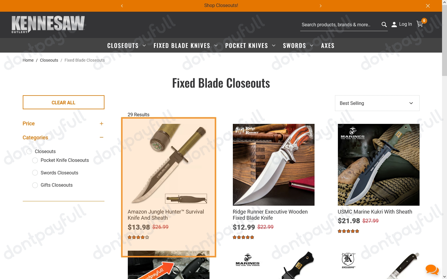 70 Off Kennesaw Cutlery PROMO CODES ⇨ October 2024