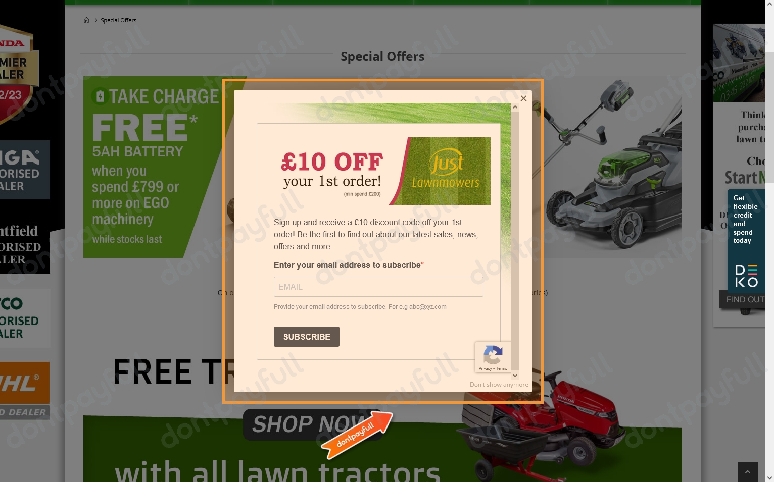 55 Off Just Lawnmowers Discount Codes, October 2024