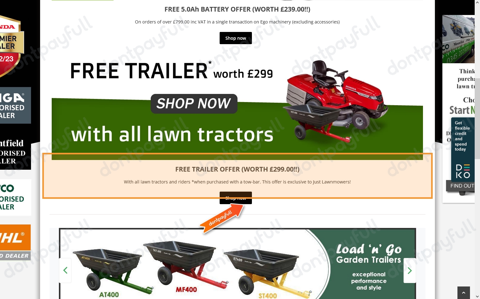 55 Off Just Lawnmowers DISCOUNT CODES, August 2024