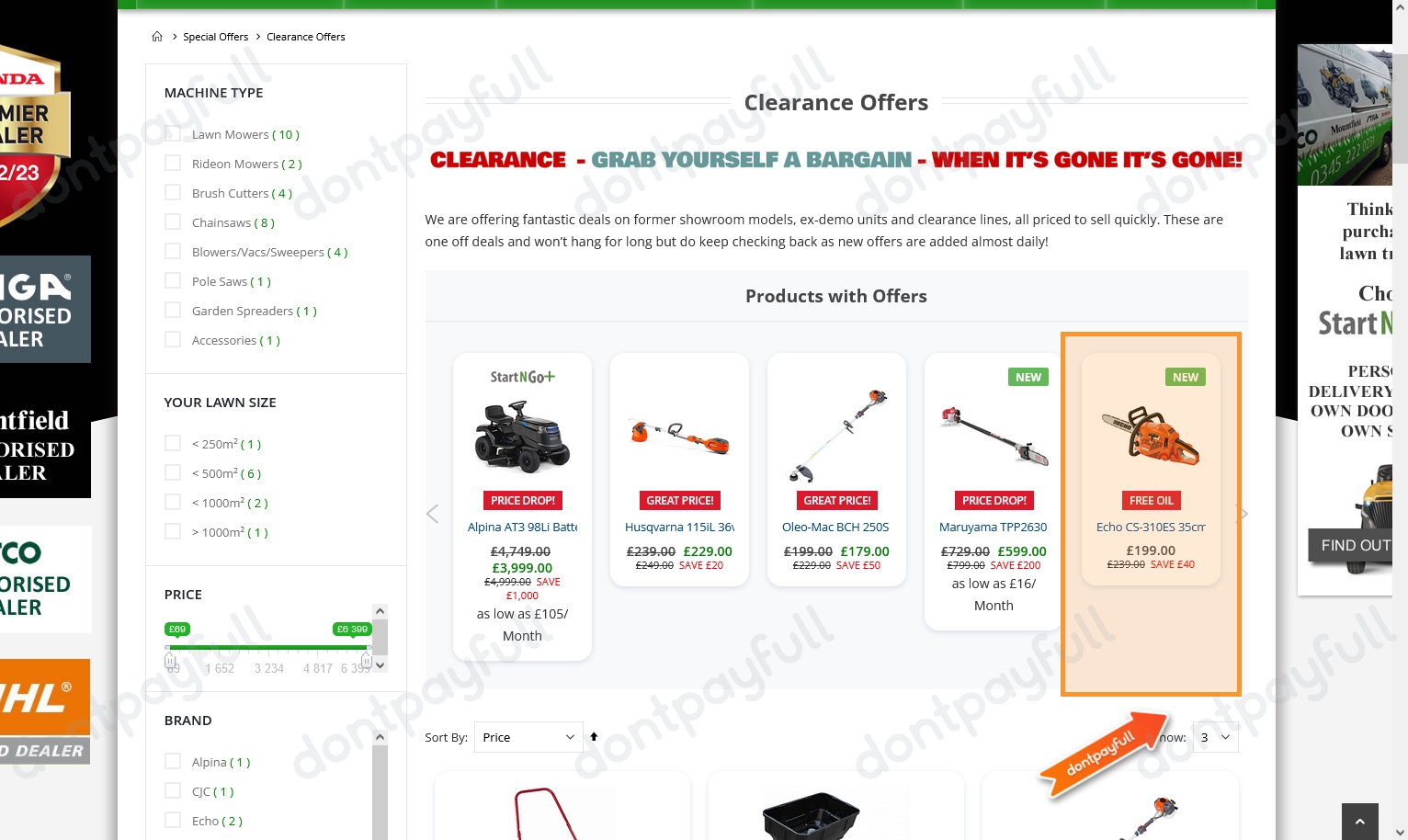 55 Off Just Lawnmowers Discount Codes, October 2024
