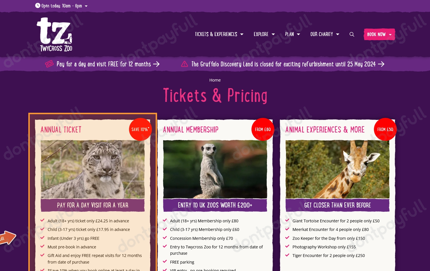 50 Off Twycross Zoo Discount Code (14 Active) July 2024