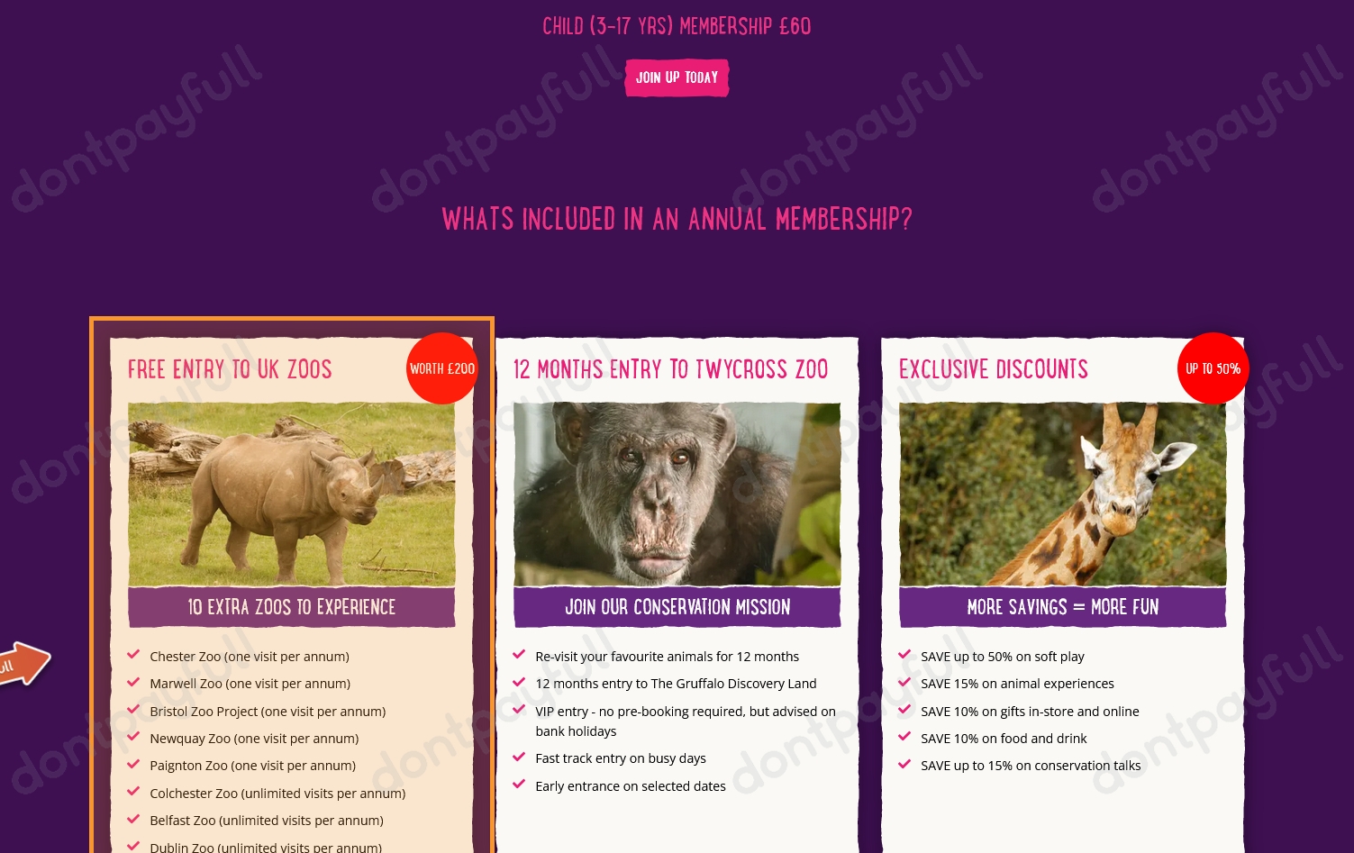 50 Off Twycross Zoo DISCOUNT CODES ⇨ October 2024