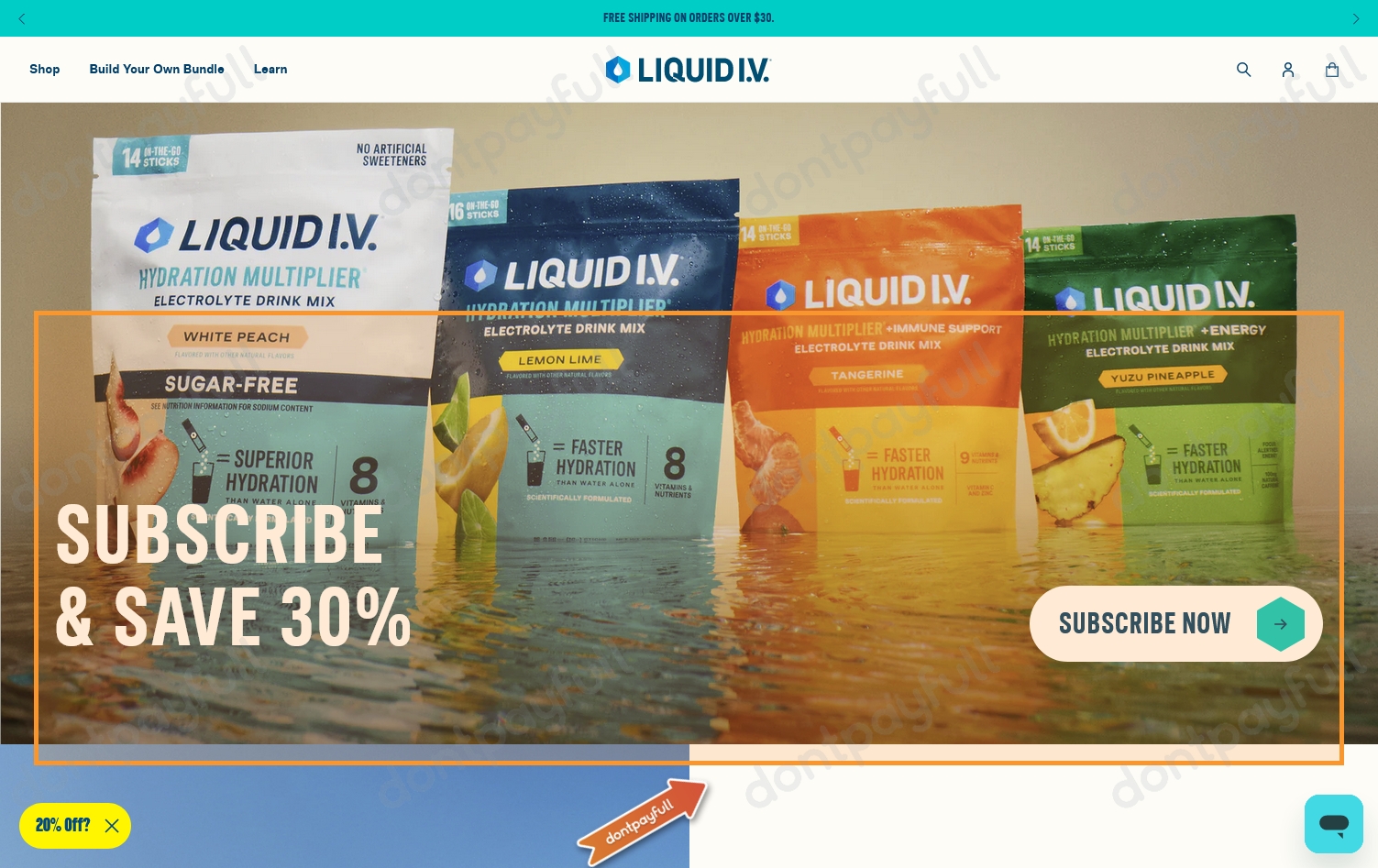 30% Off Liquid IV Promo Code, Coupons - December 2024