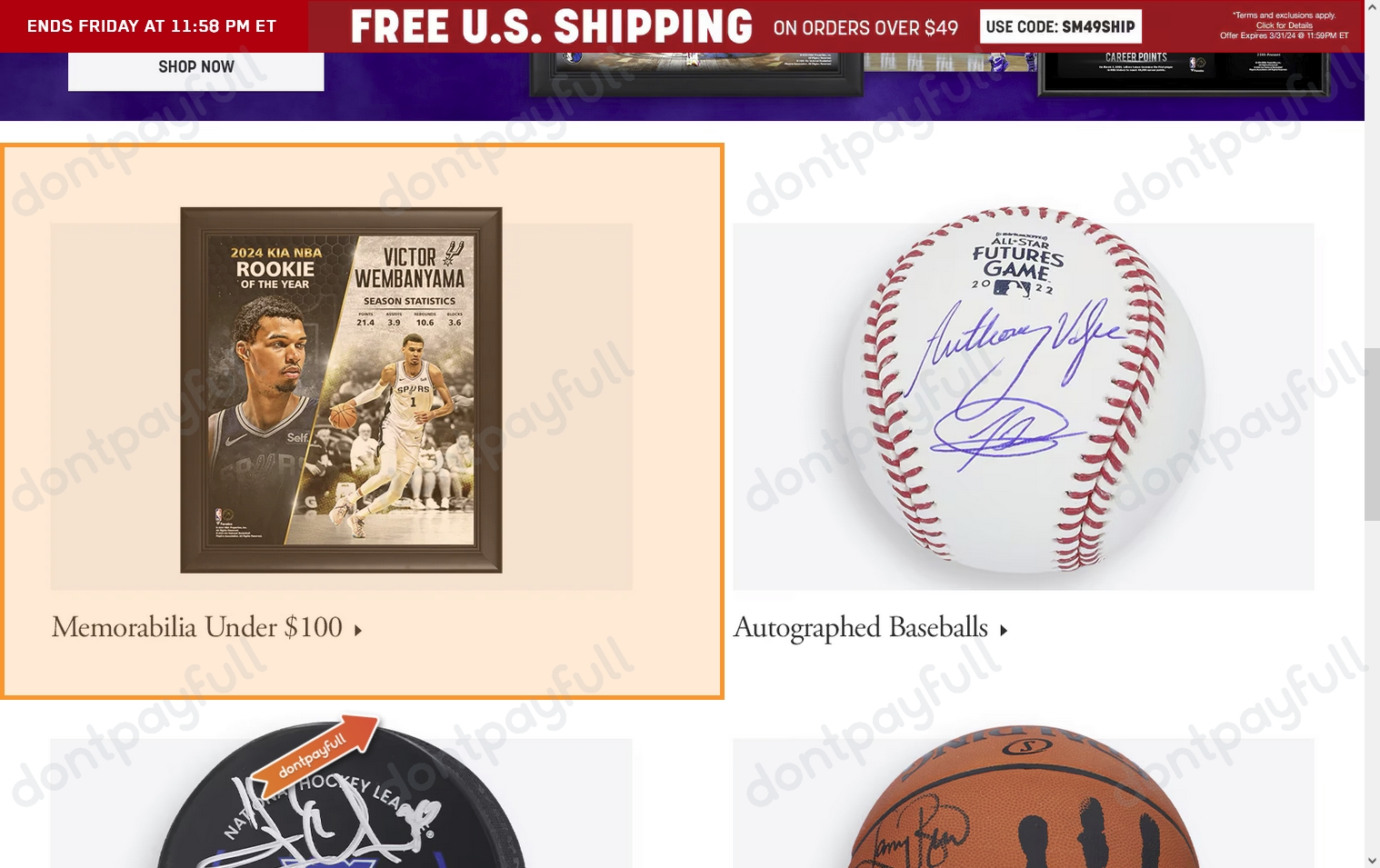 80 Off Sports Memorabilia Coupon Codes, September 2024