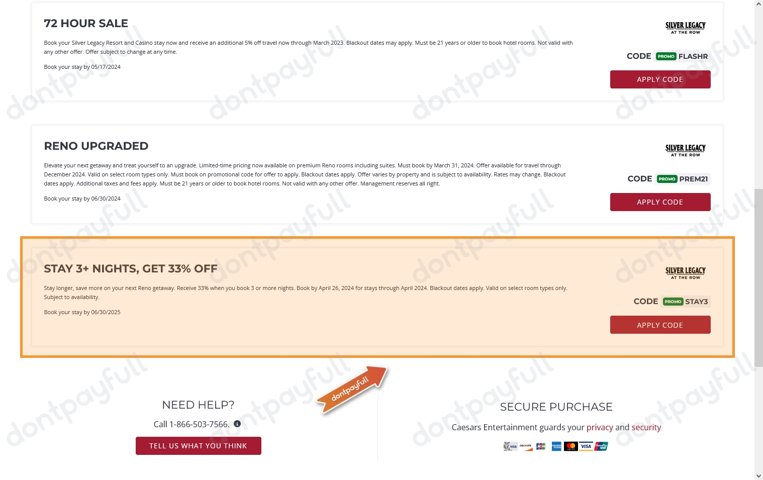 45 Off Silver Legacy PROMO CODES ⇨ September 2024