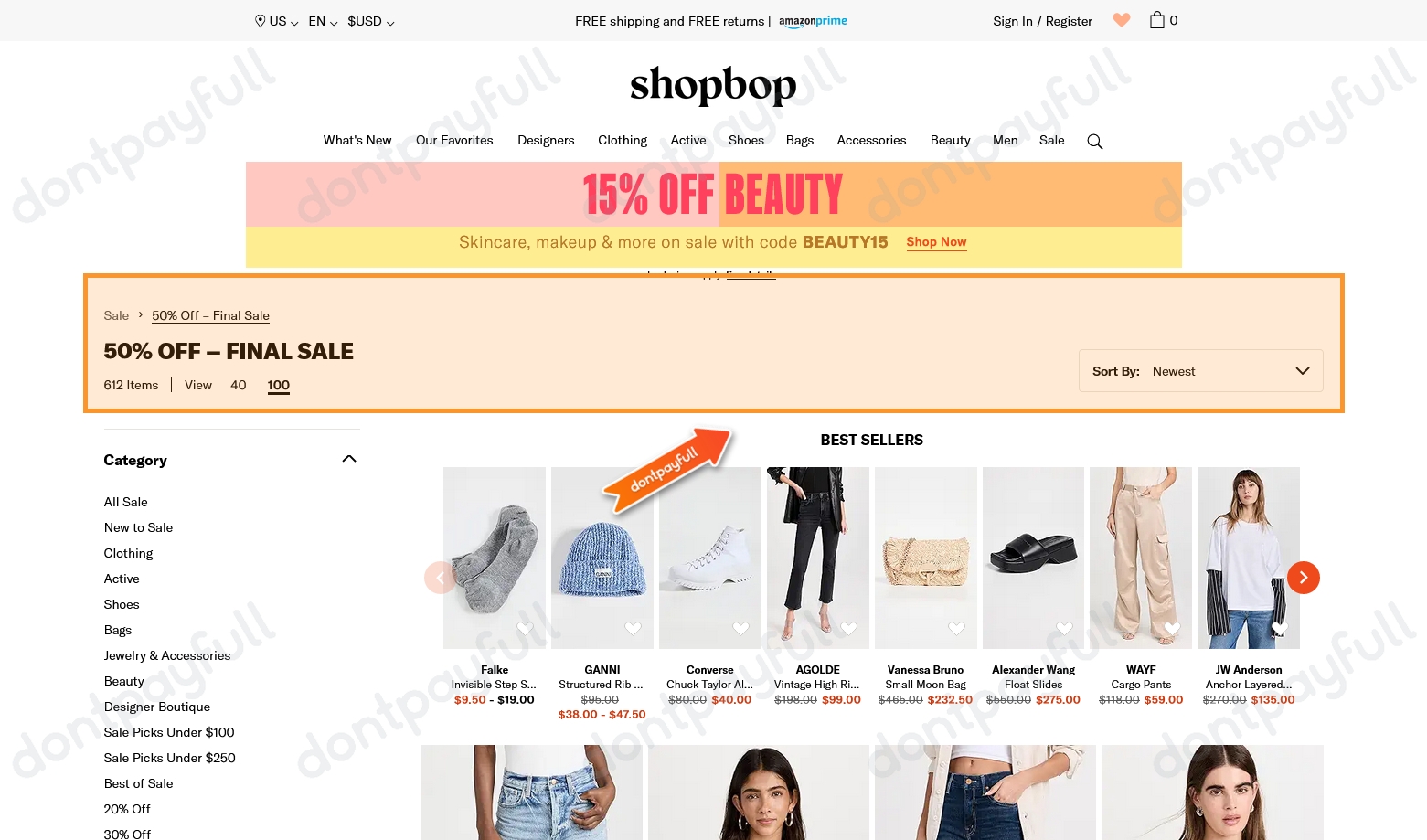 88 Off Shopbop PROMO CODES (41 Active) August 2024